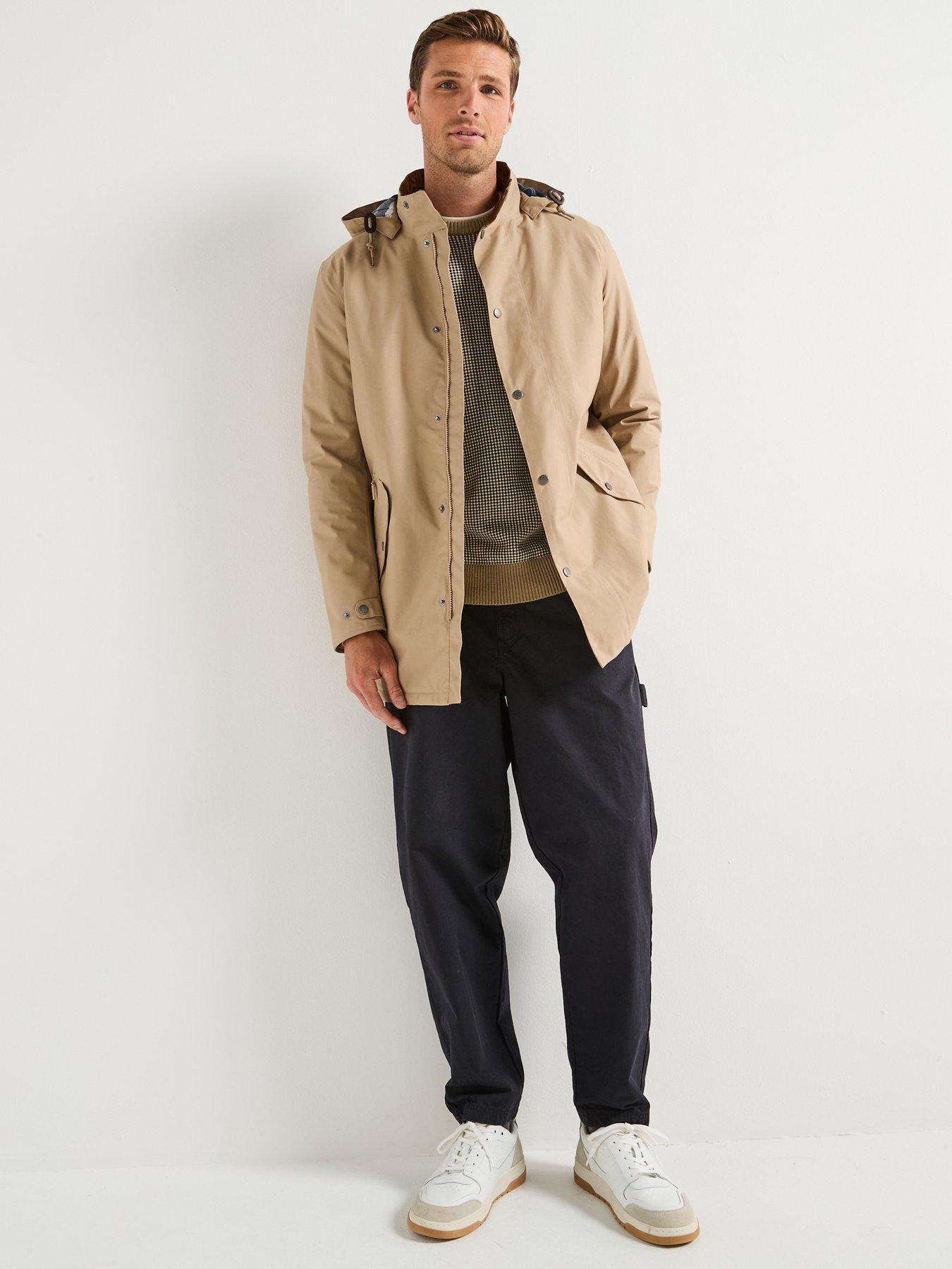 Image 6 of 6 of Barbour Chelsea Waterproof Macintosh Rain Coat - Beige