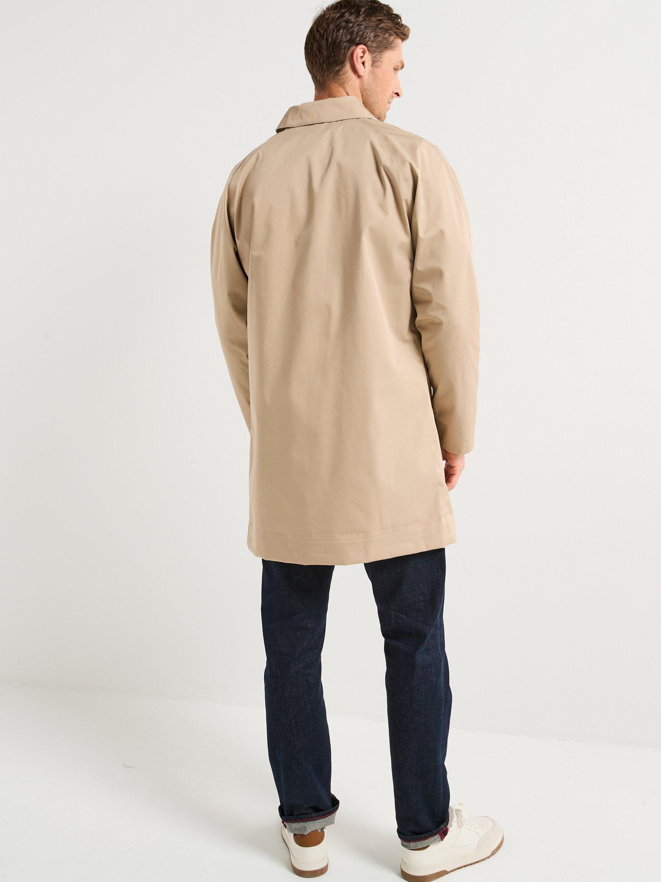 Image 2 of 6 of Barbour Lorden Waterproof Macintosh Mac Jacket- Beige