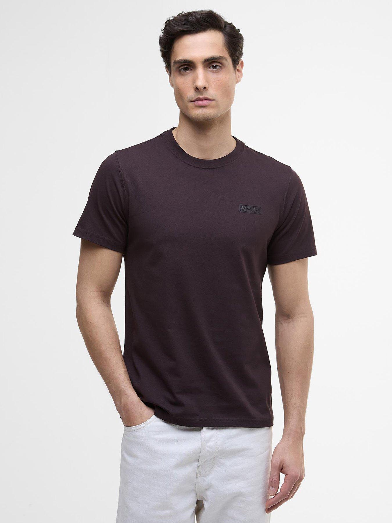 undefined Small Logo Short Sleeve T-Shirt- Black