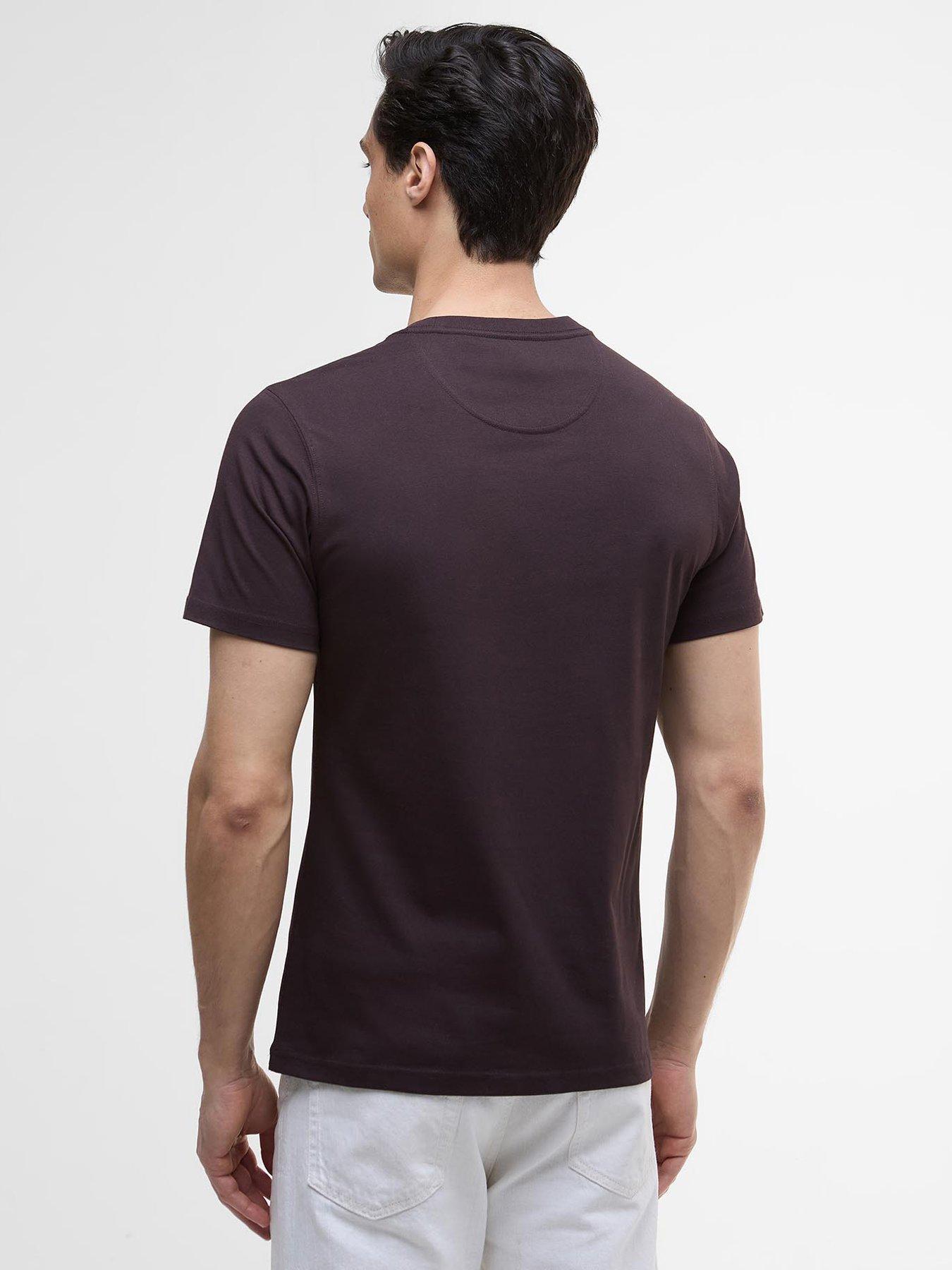 Image 2 of 6 of Barbour International Small Logo Short Sleeve T-Shirt- Black
