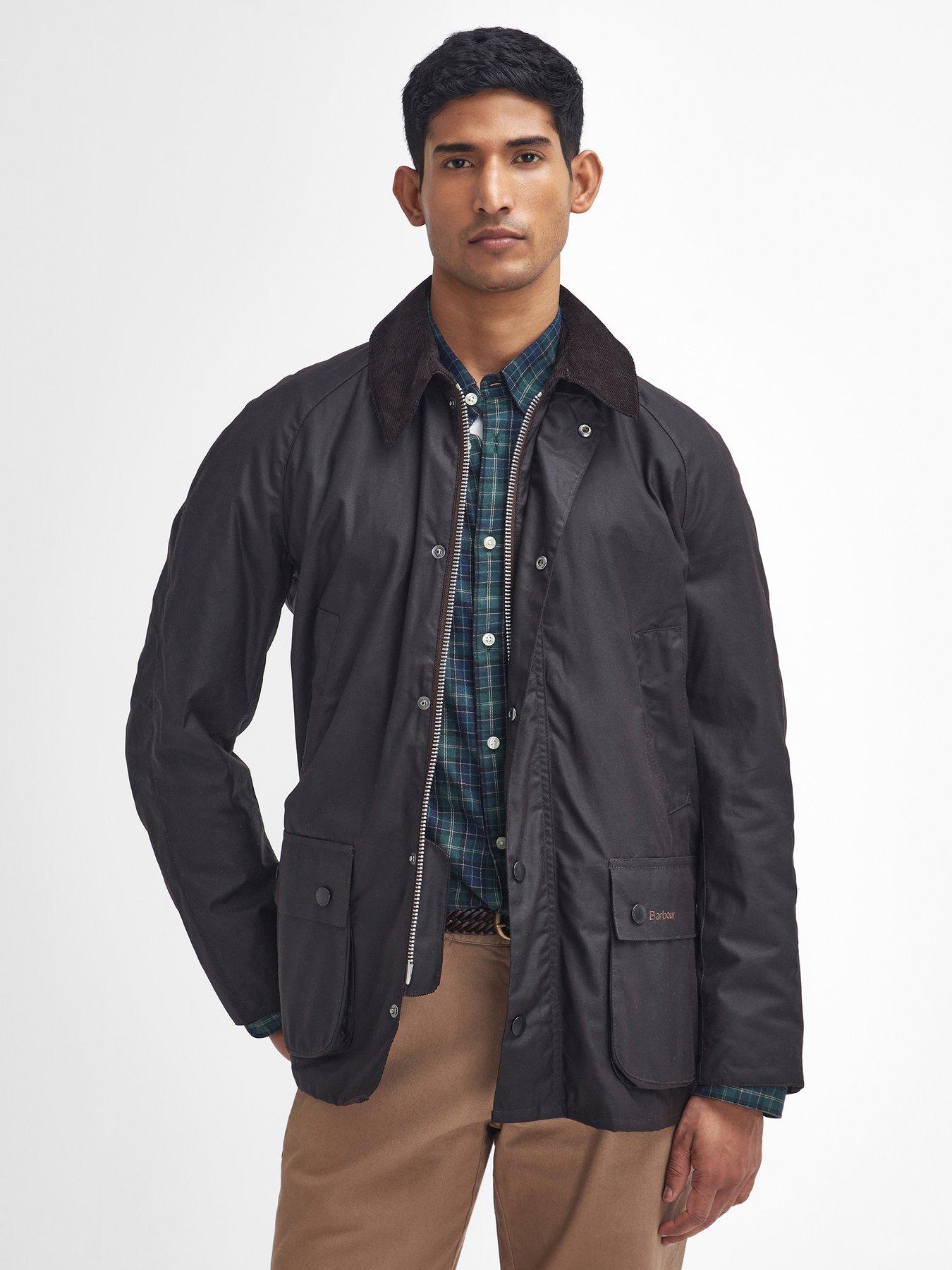 Barbour Ashby Wax Jacket - Black