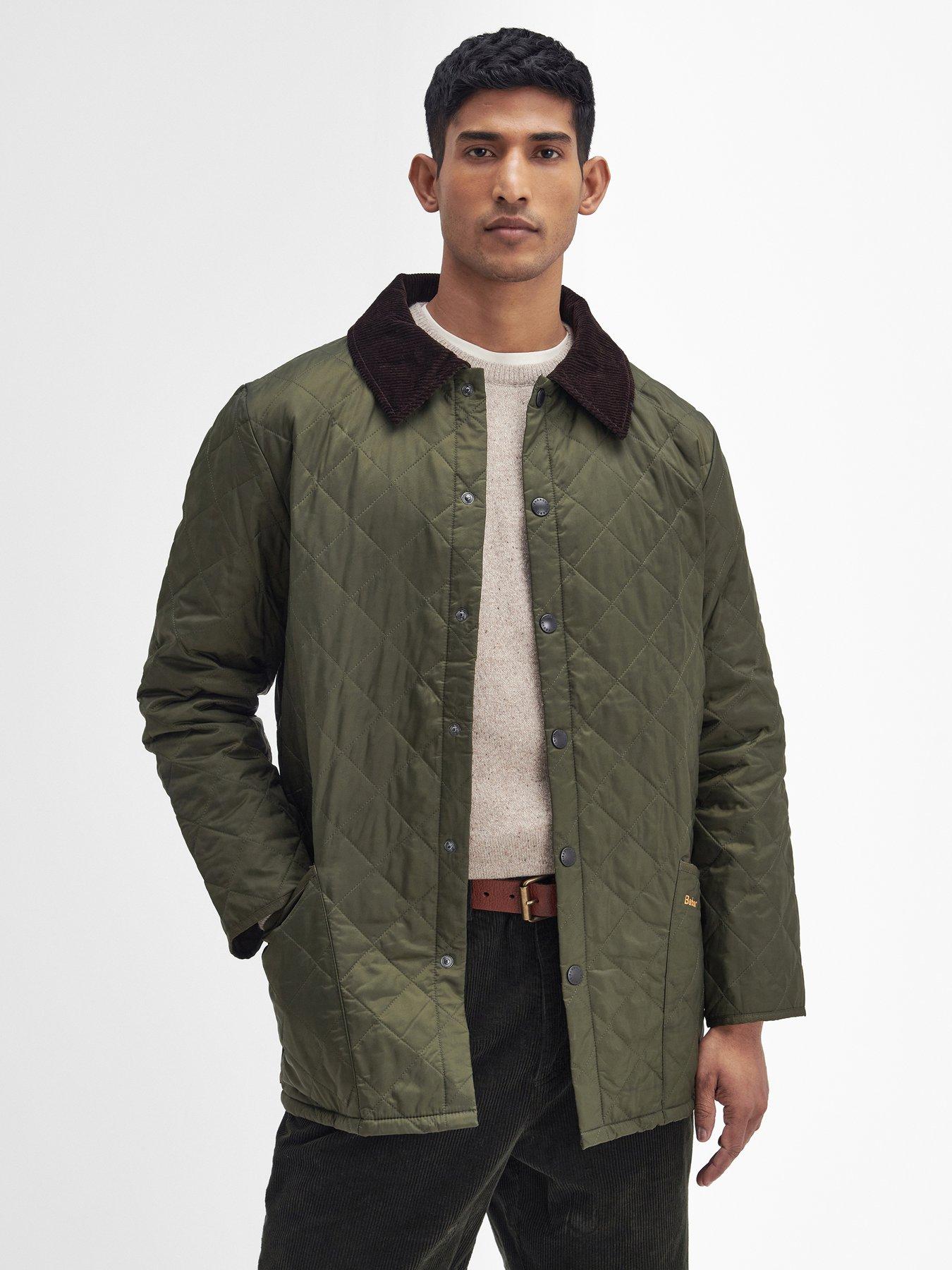 Image 1 of 6 of Barbour Liddesdale Quilted Jacket- Khaki