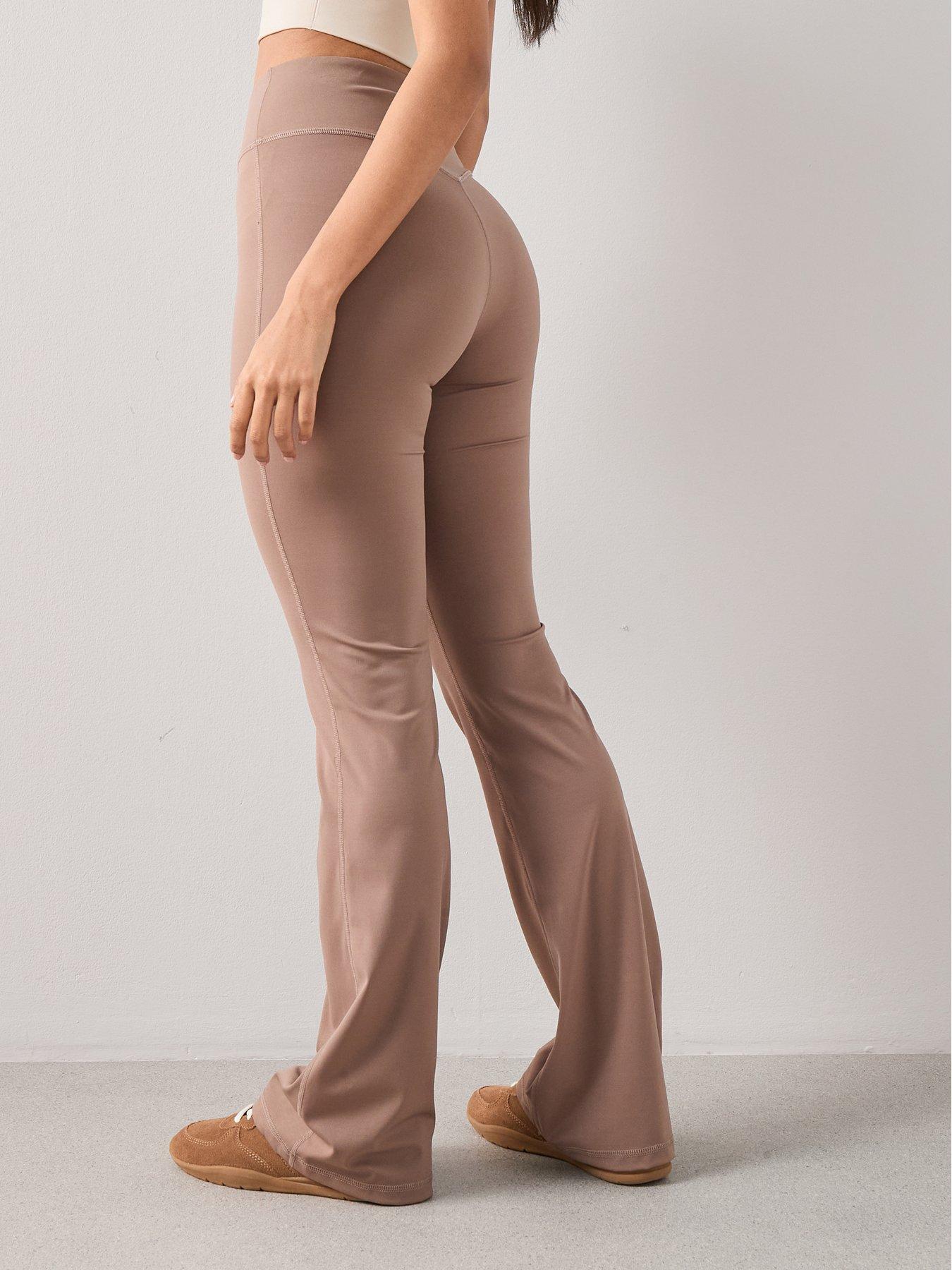 Image 2 of 7 of The Very Collection Kickflare Trousers - Brown