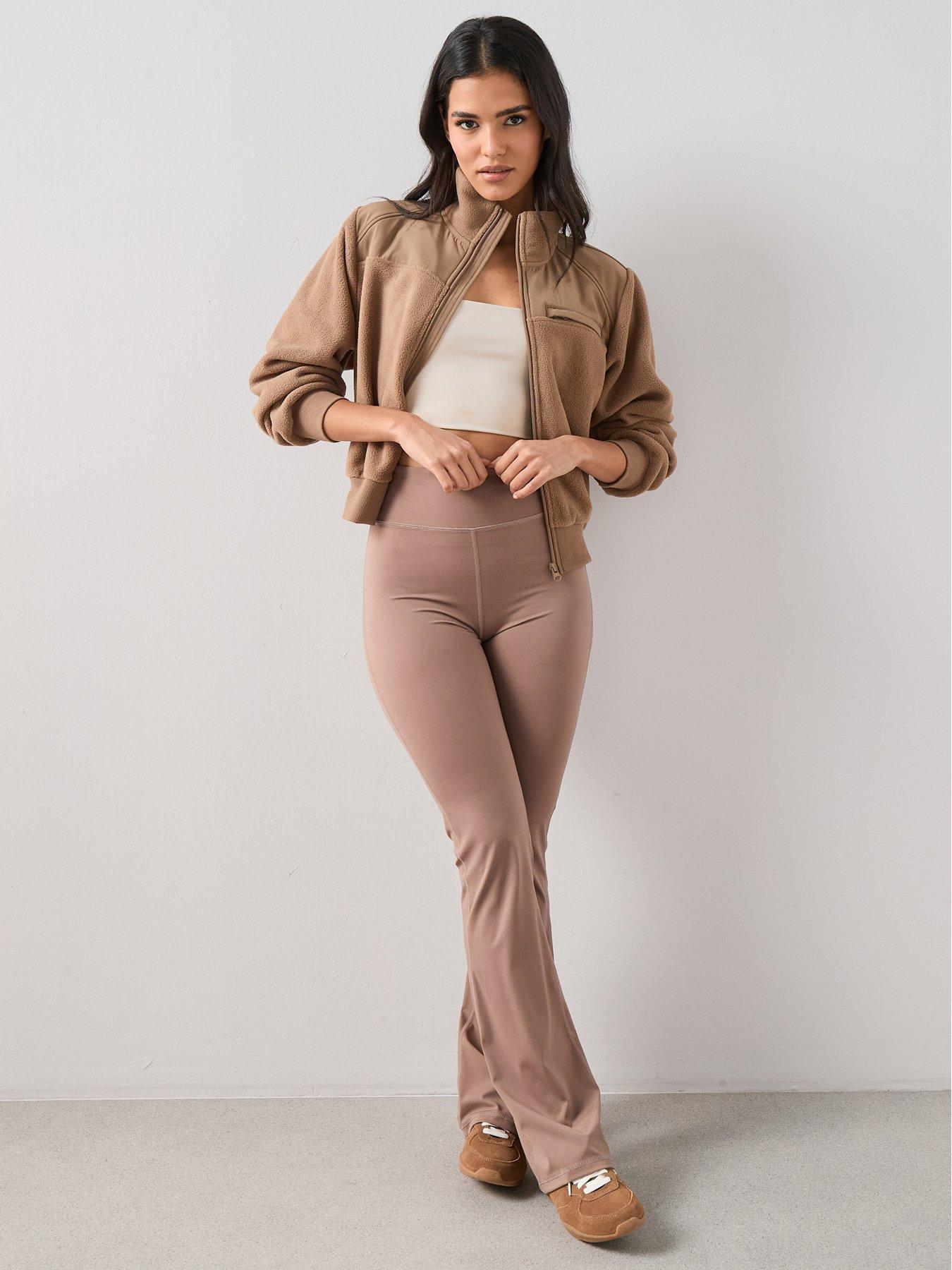 Image 3 of 7 of The Very Collection Kickflare Trousers - Brown