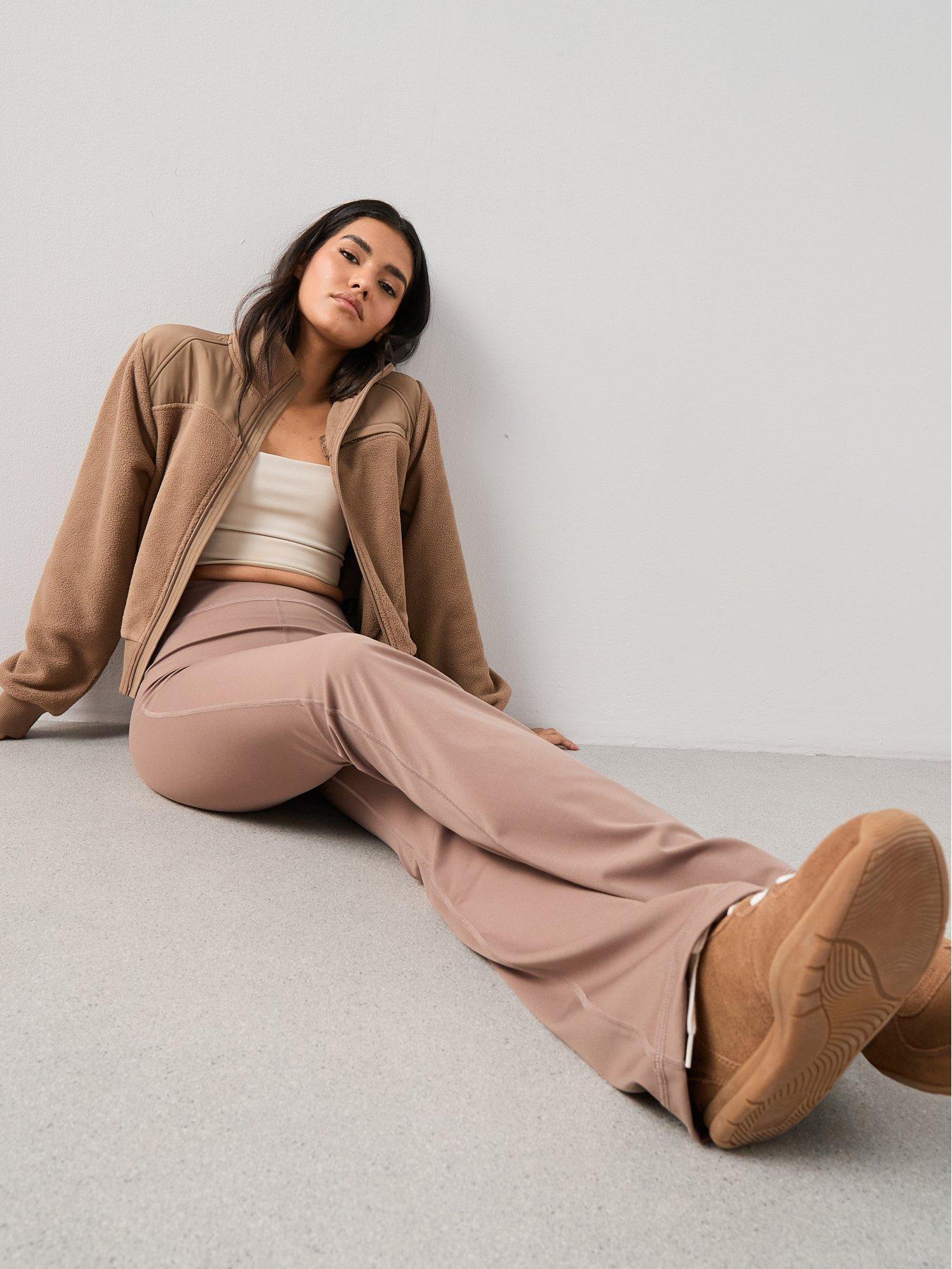 Image 5 of 7 of The Very Collection Kickflare Trousers - Brown