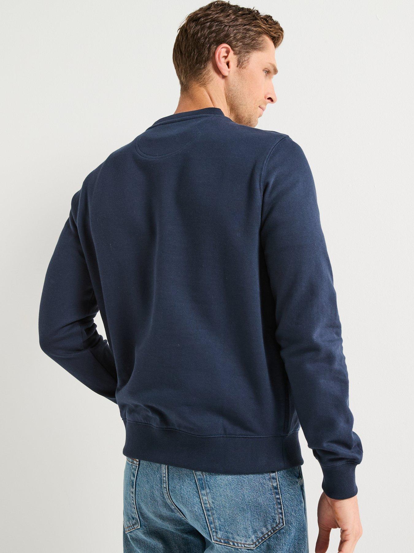 Image 2 of 5 of Barbour Beckhill Crew Neck Sweatshirt - Navy