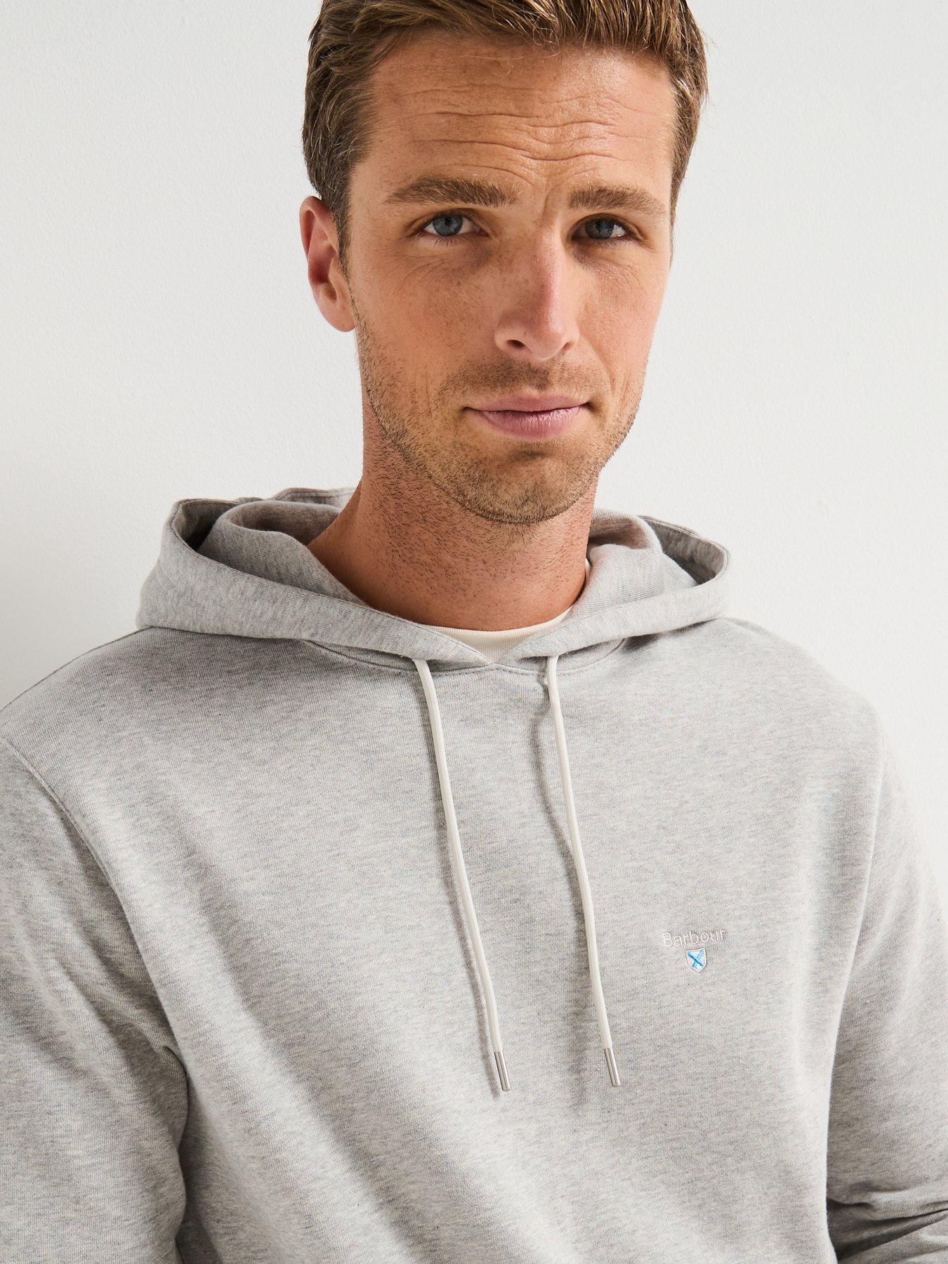  image of barbour-beckhill-over-the-head-hoodienbsp--grey