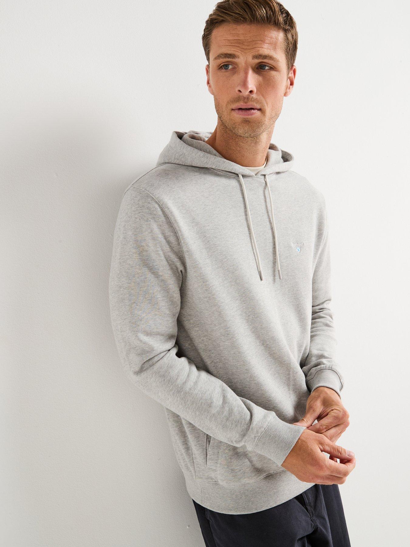  image of barbour-beckhill-over-the-head-hoodienbsp--grey