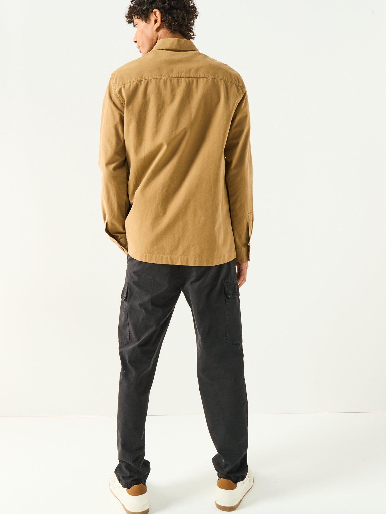 Image 2 of 6 of Barbour International Steve Mcqueen Overshirt- Beige