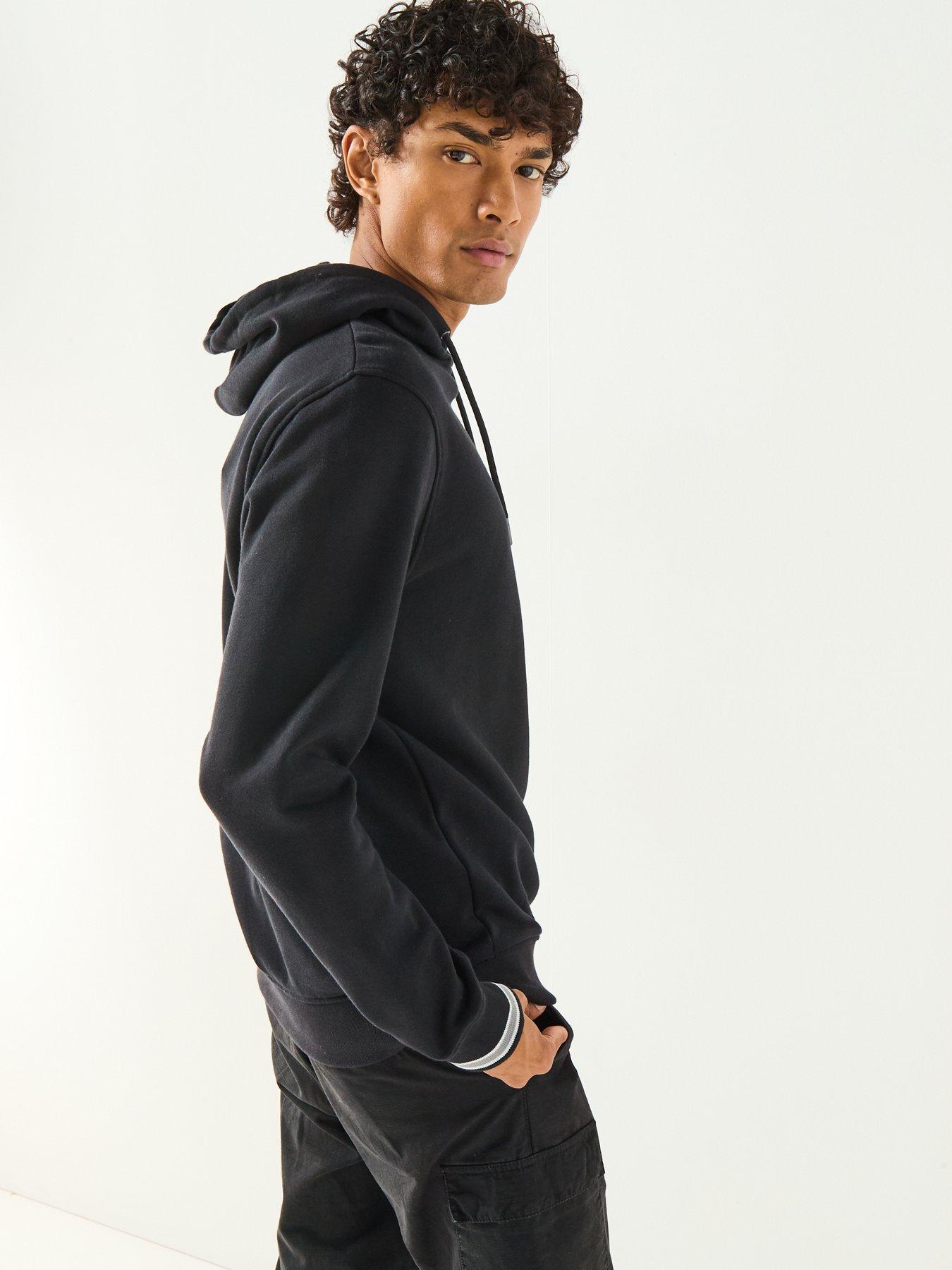 stillFront image of barbour-international-stelar-hoodie--black