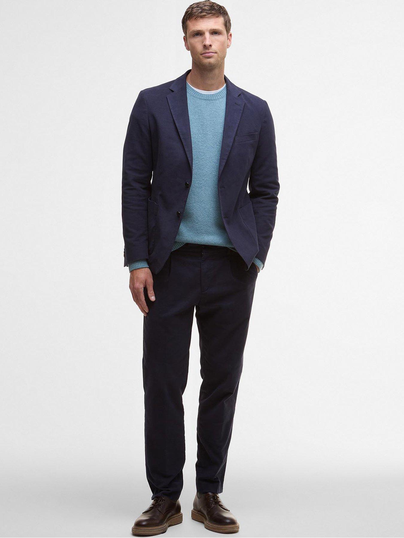Image 3 of 6 of Barbour Jennings Moleskin Trousers- Navy