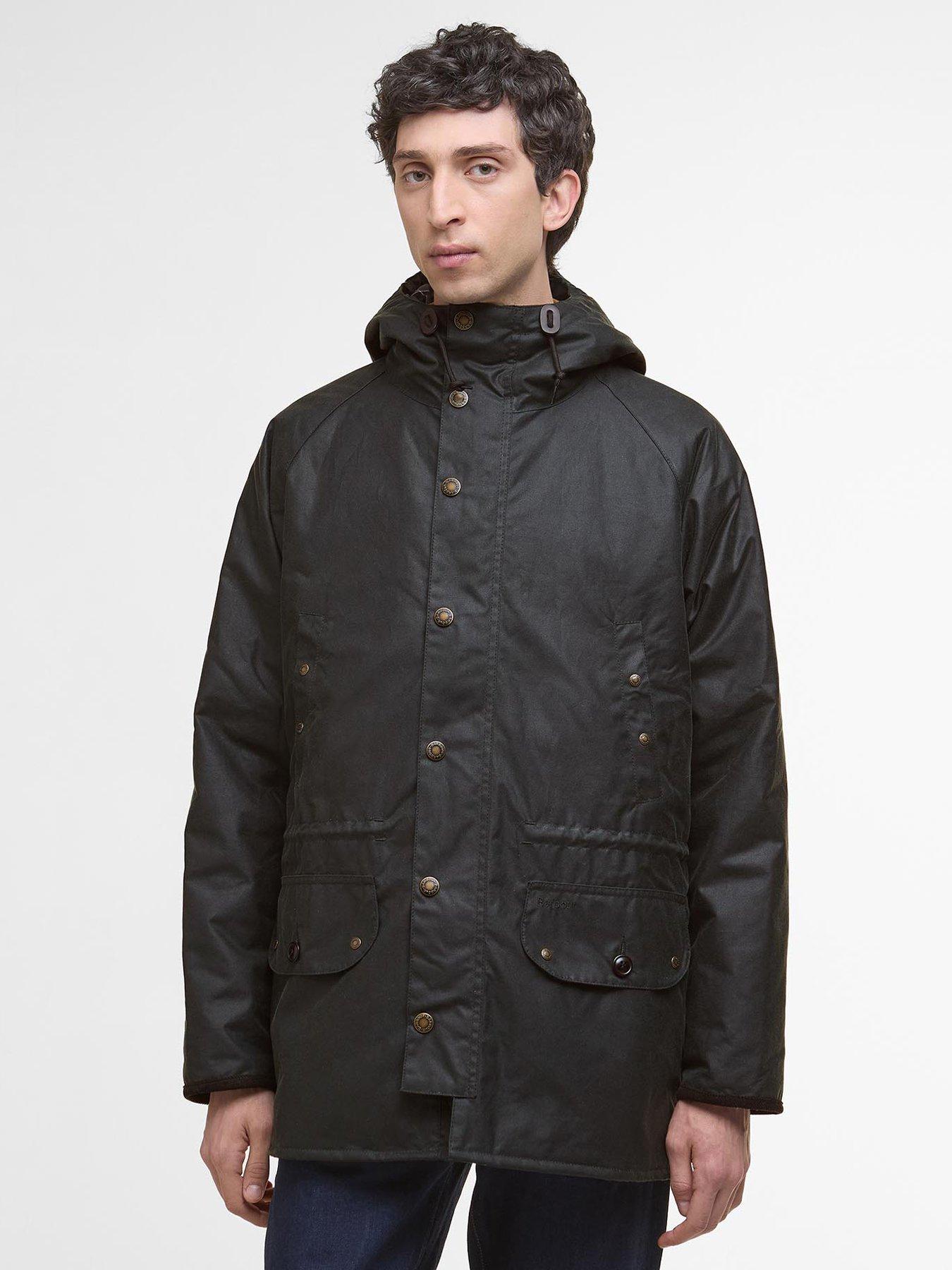 undefined Reel Wax Parka Coat - Brown