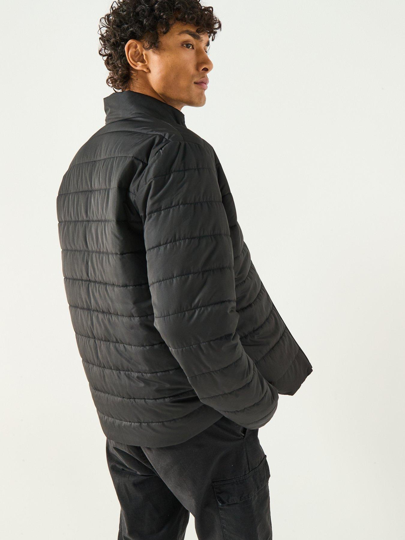 Image 2 of 6 of Barbour International Aldon Slim Fit Baffle Jacket - Black