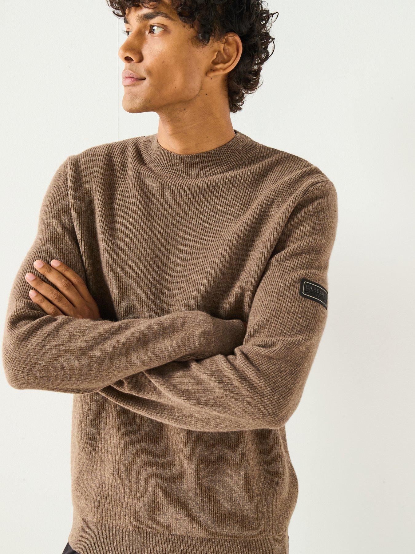 undefined Crawley Crew Knitted Jumper-brown