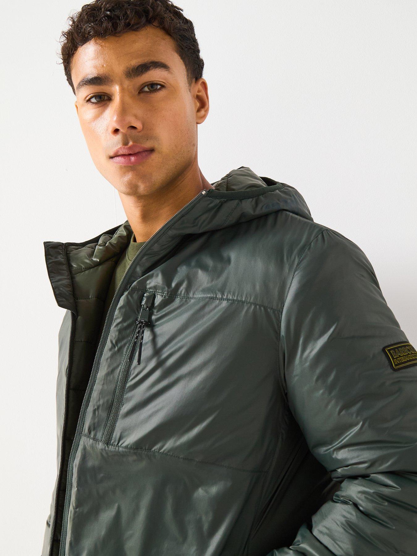 Image 5 of 5 of Barbour International Lumley Inner Quilted Jacket - Dark Green