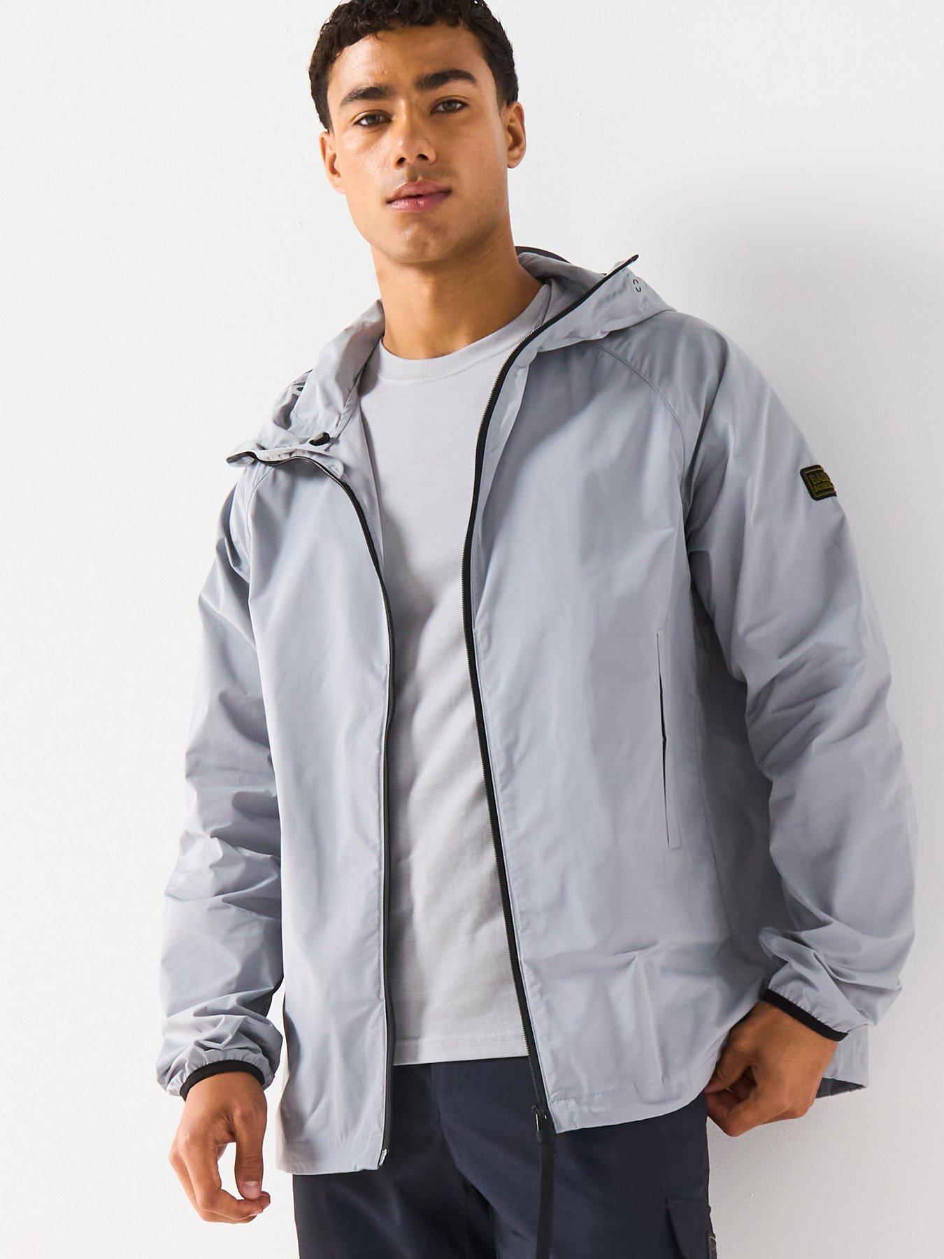 Image 5 of 6 of Barbour International Porter Showerproof Jacket- Grey