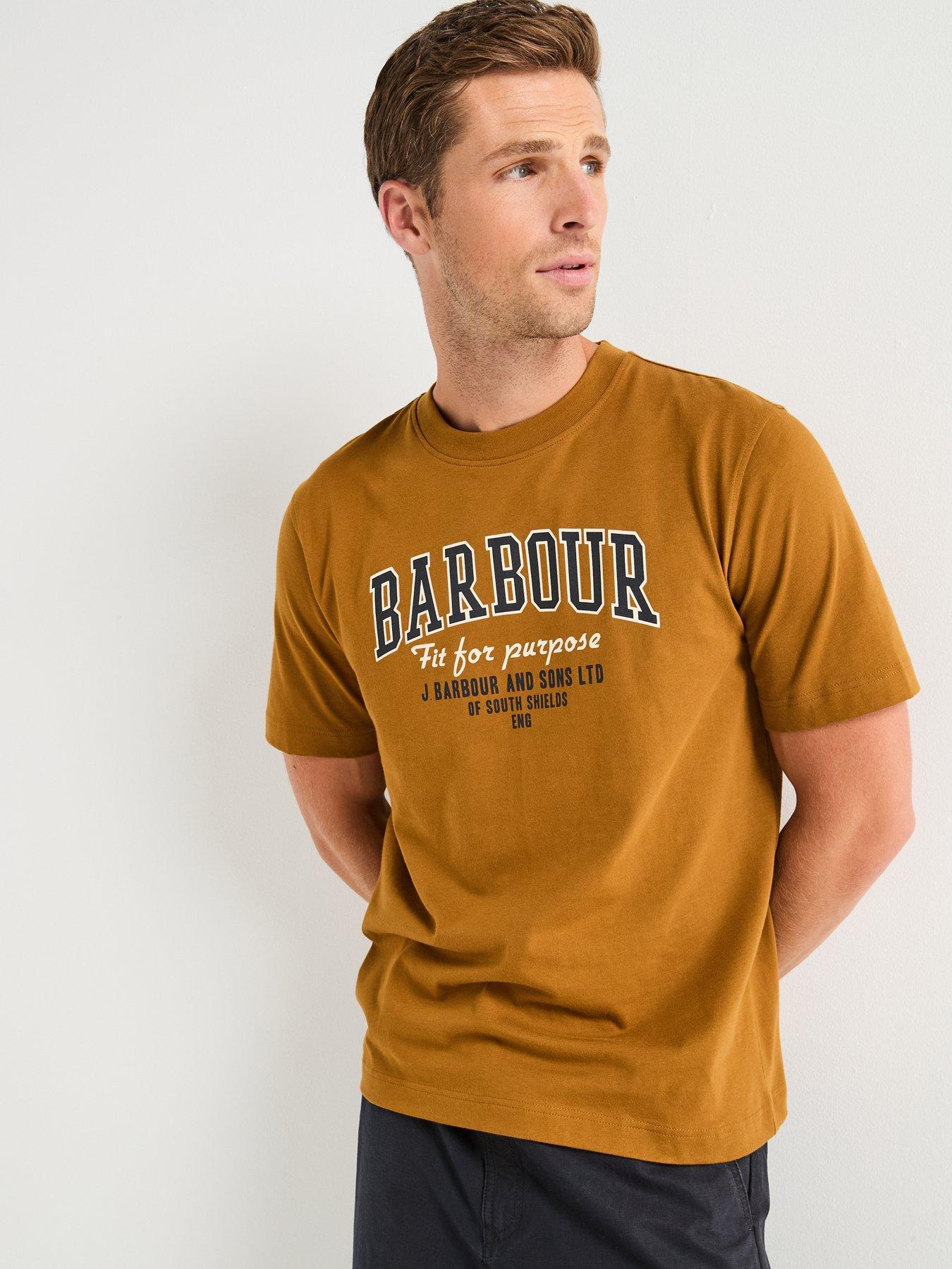 undefined Fort Relaxed Fit Graphic T-Shirt- Brown