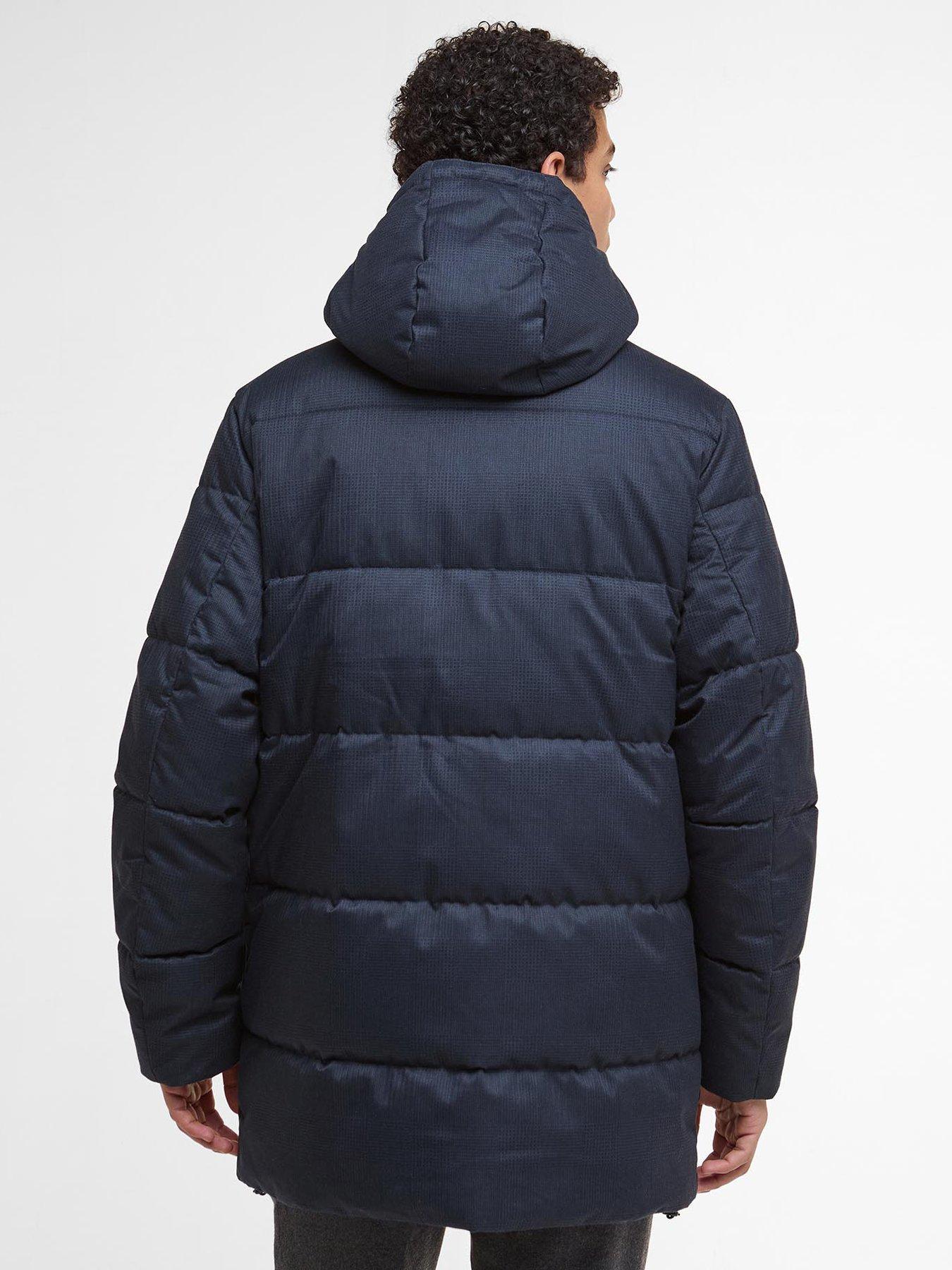  image of barbour-winter-beaufort-waterproof-parka-coat--navy
