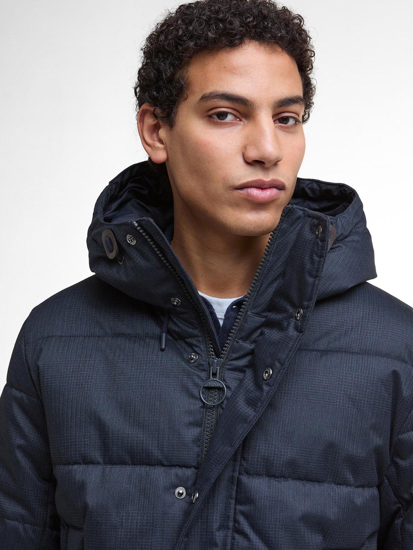  image of barbour-winter-beaufort-waterproof-parka-coat--navy