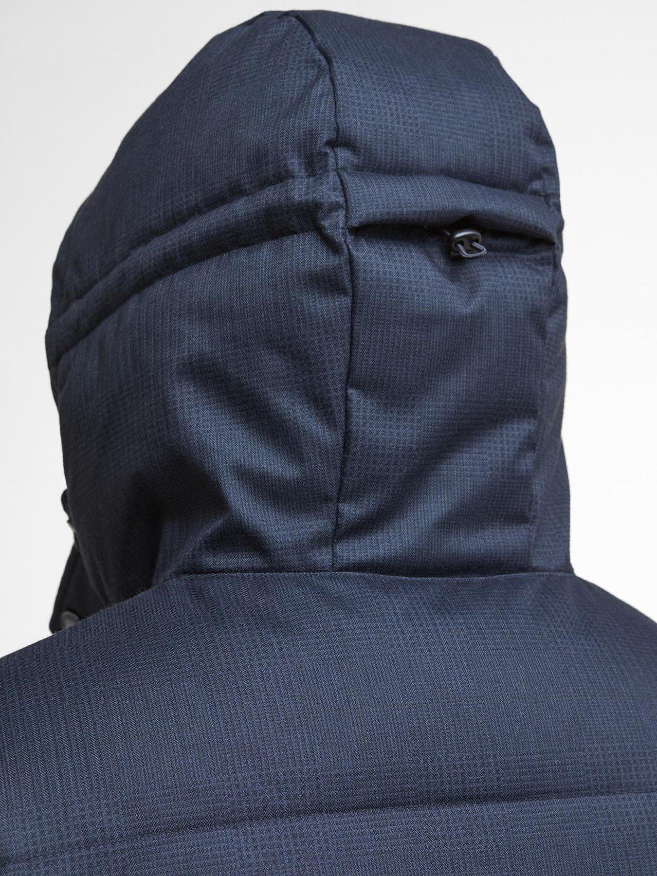  image of barbour-winter-beaufort-waterproof-parka-coat--navy