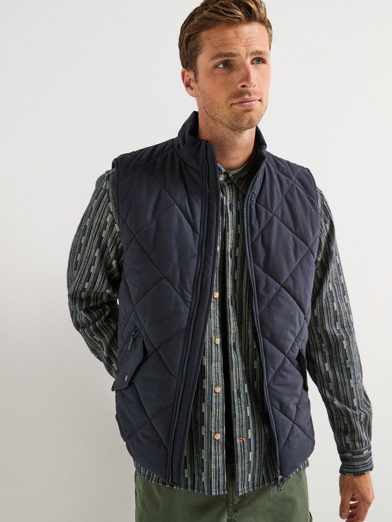  image of barbour-city-chelsea-quilted-gilet--navy