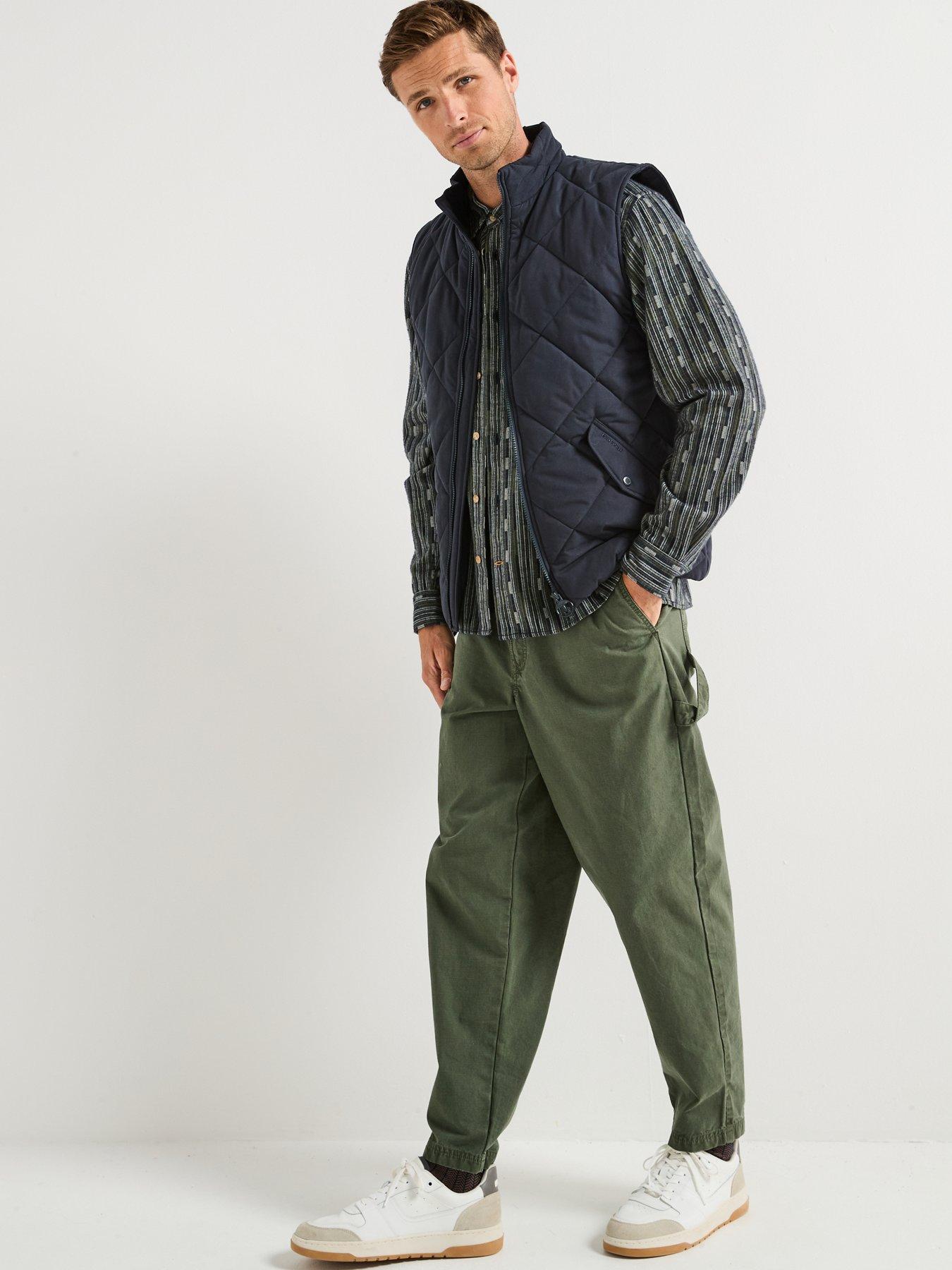  image of barbour-city-chelsea-quilted-gilet--navy