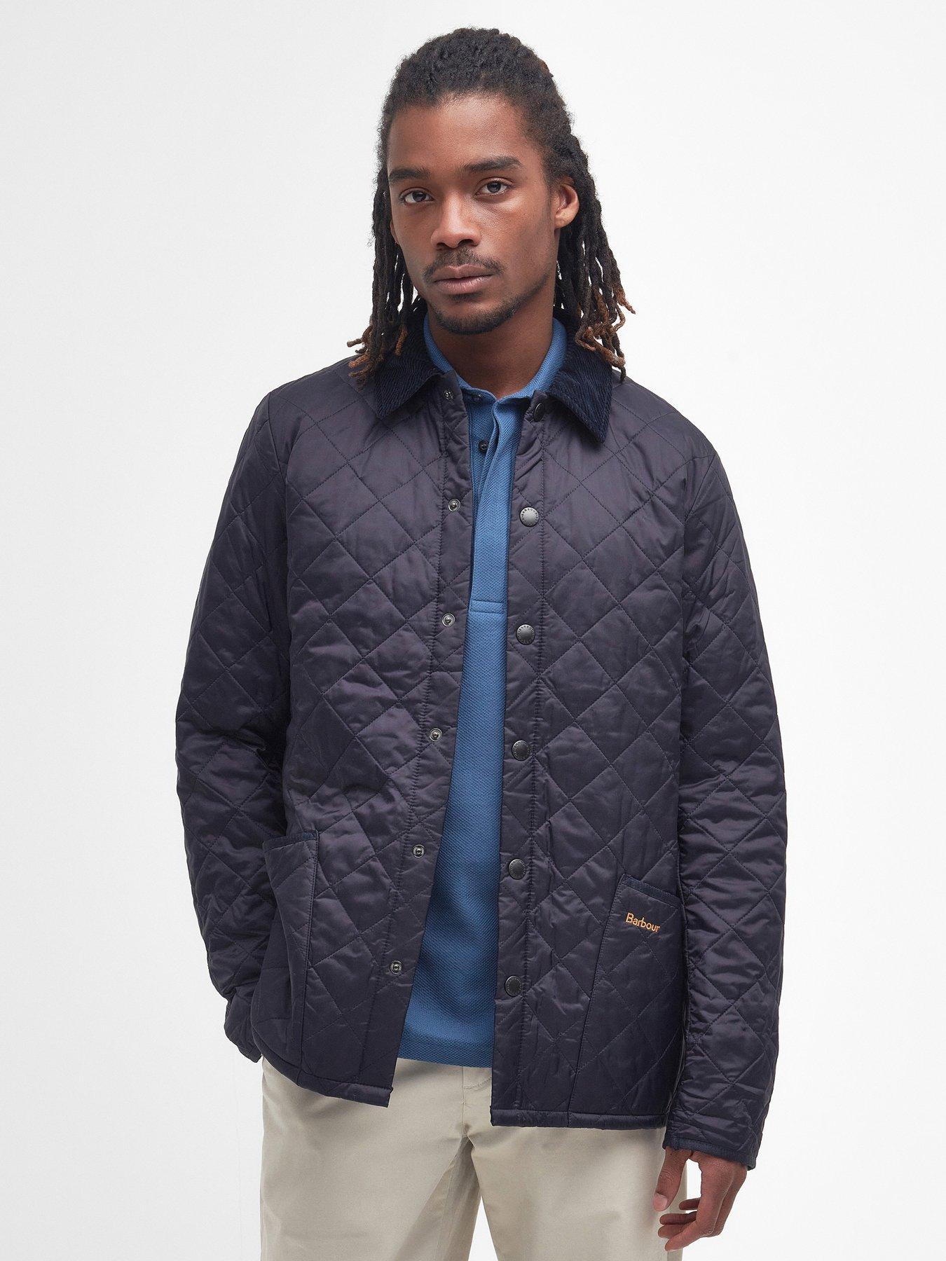undefined Liddesdale Quilted Jacket - Navy