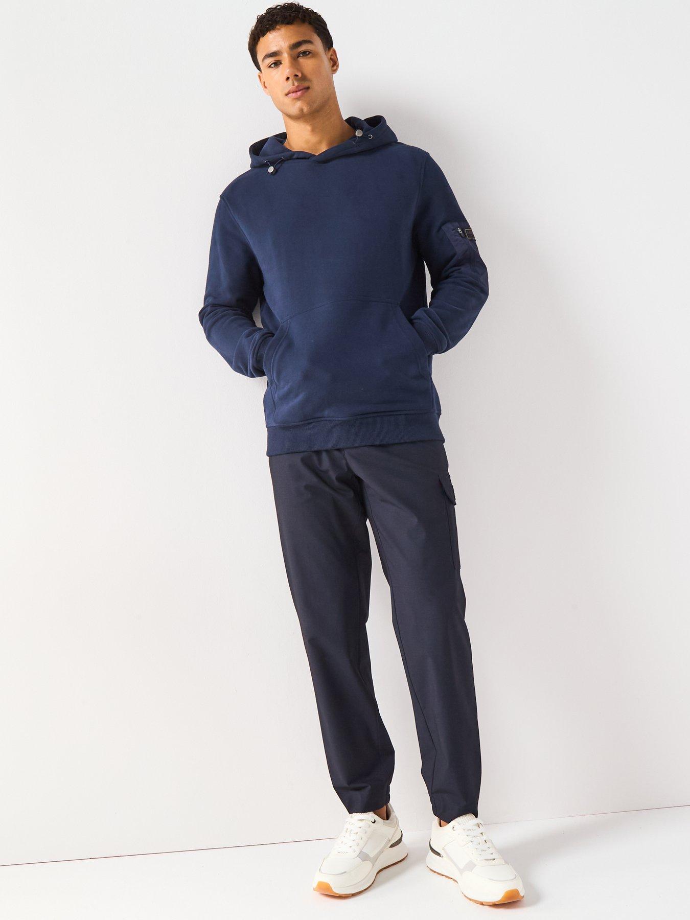 Image 3 of 6 of Barbour International Ewan Hoodie- Navy