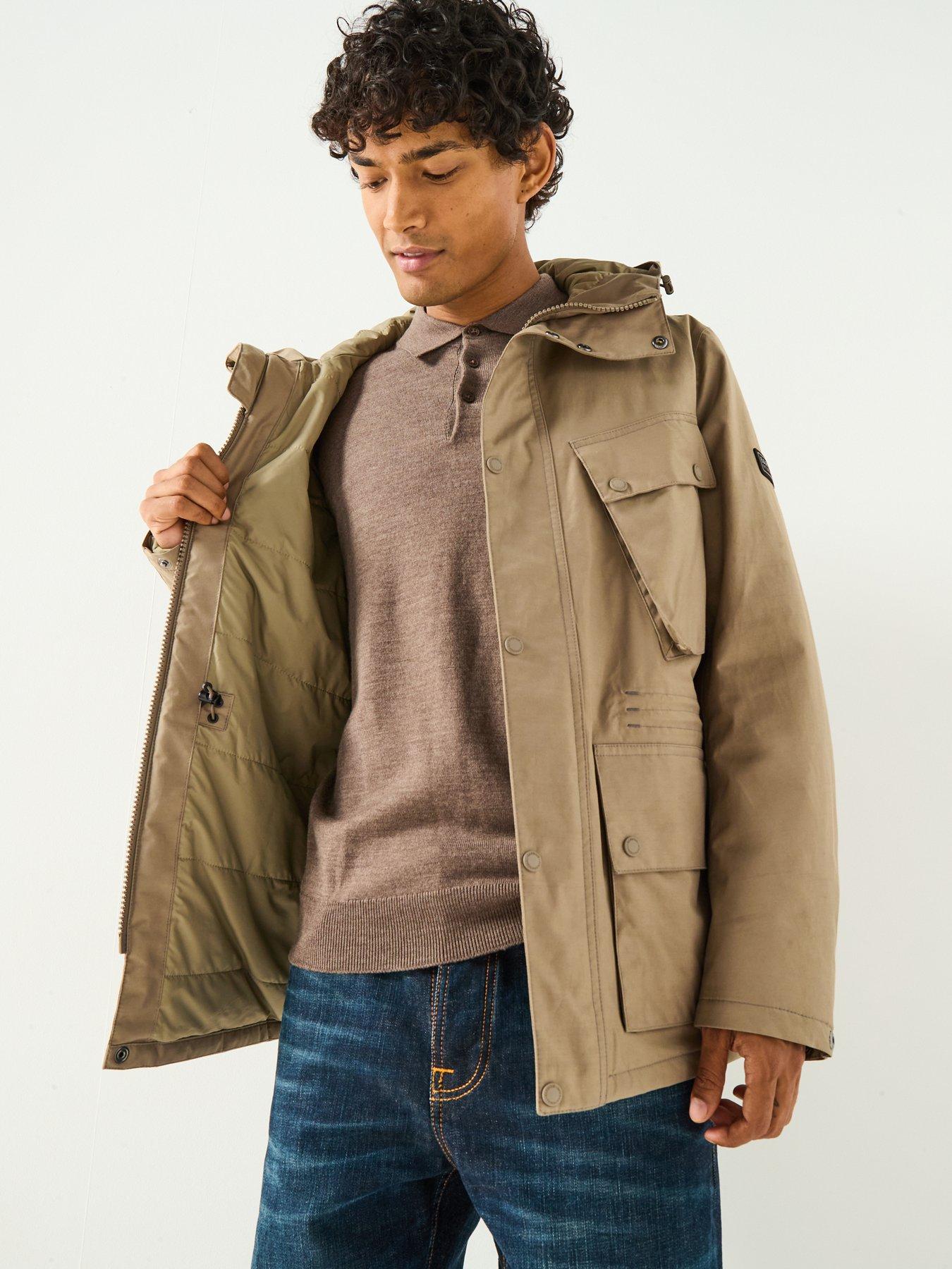  image of barbour-international-endley-waterproof-jacket-beige