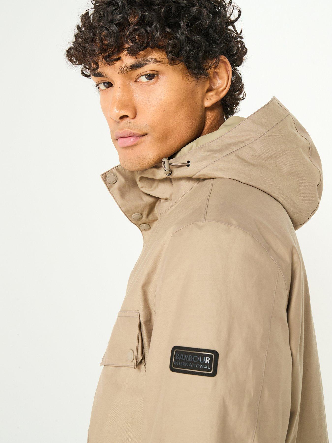  image of barbour-international-endley-waterproof-jacket-beige