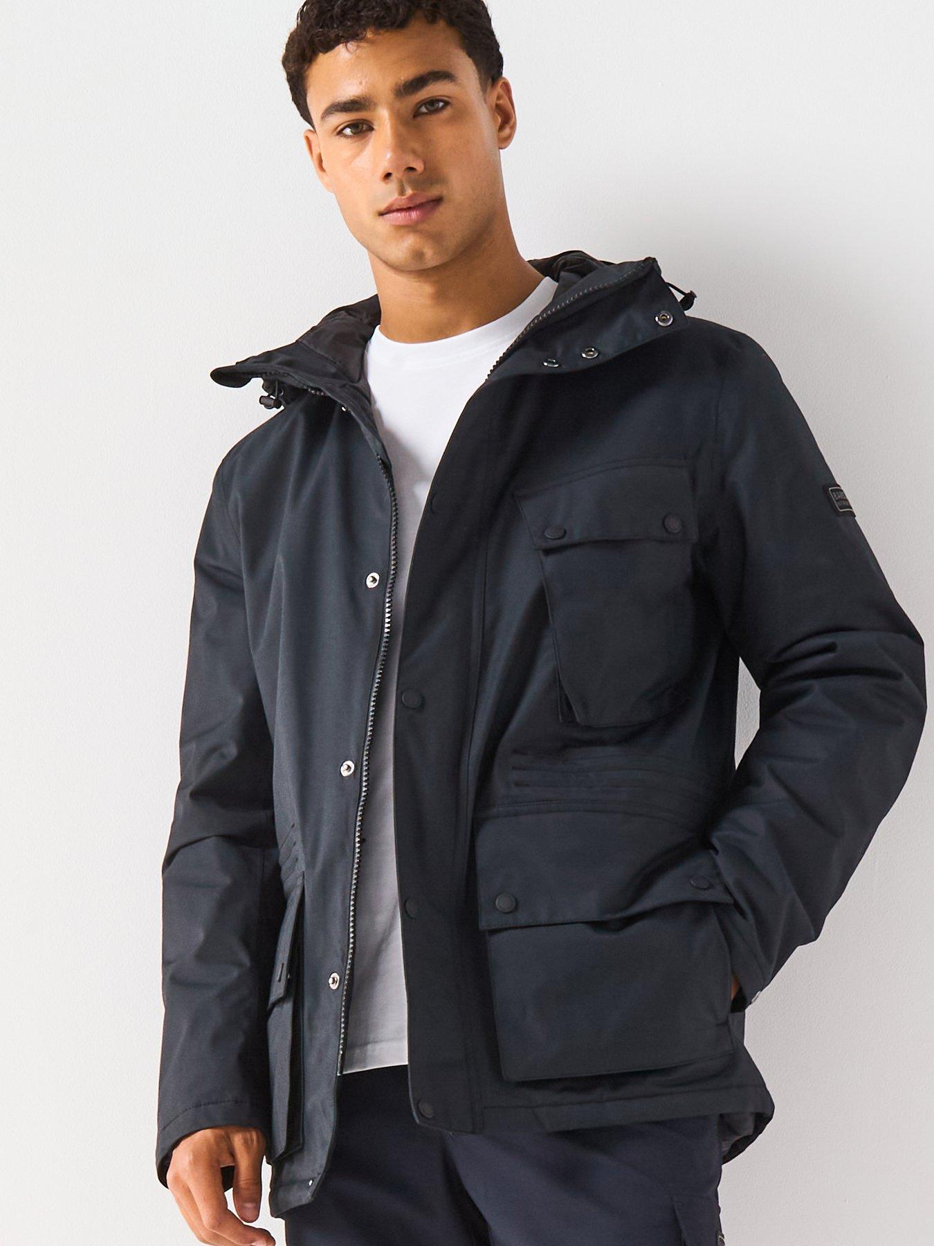Barbour International Endley Waterproof Jacket-black