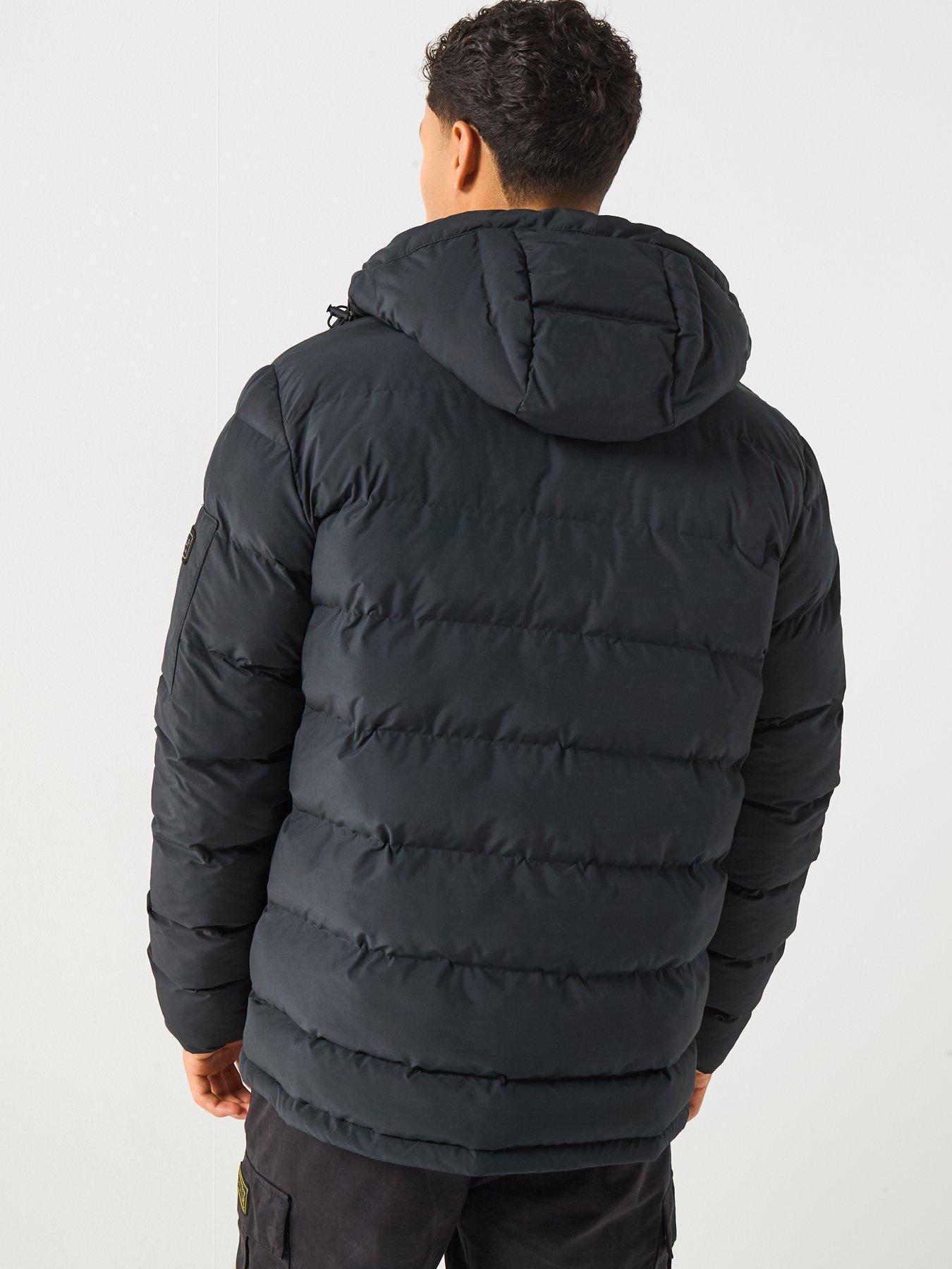  image of barbour-international-daleson-padded-jacket--black
