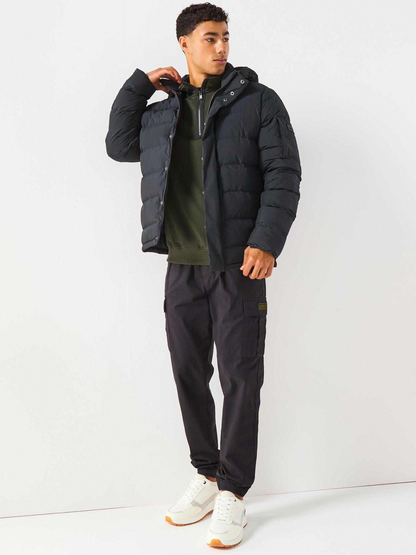  image of barbour-international-daleson-padded-jacket--black