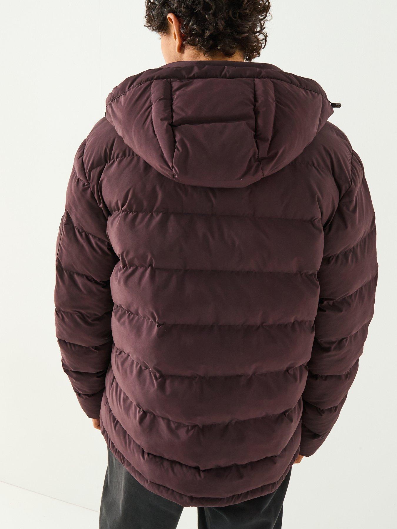  image of barbour-international-daleson-padded-jacket--dark-red