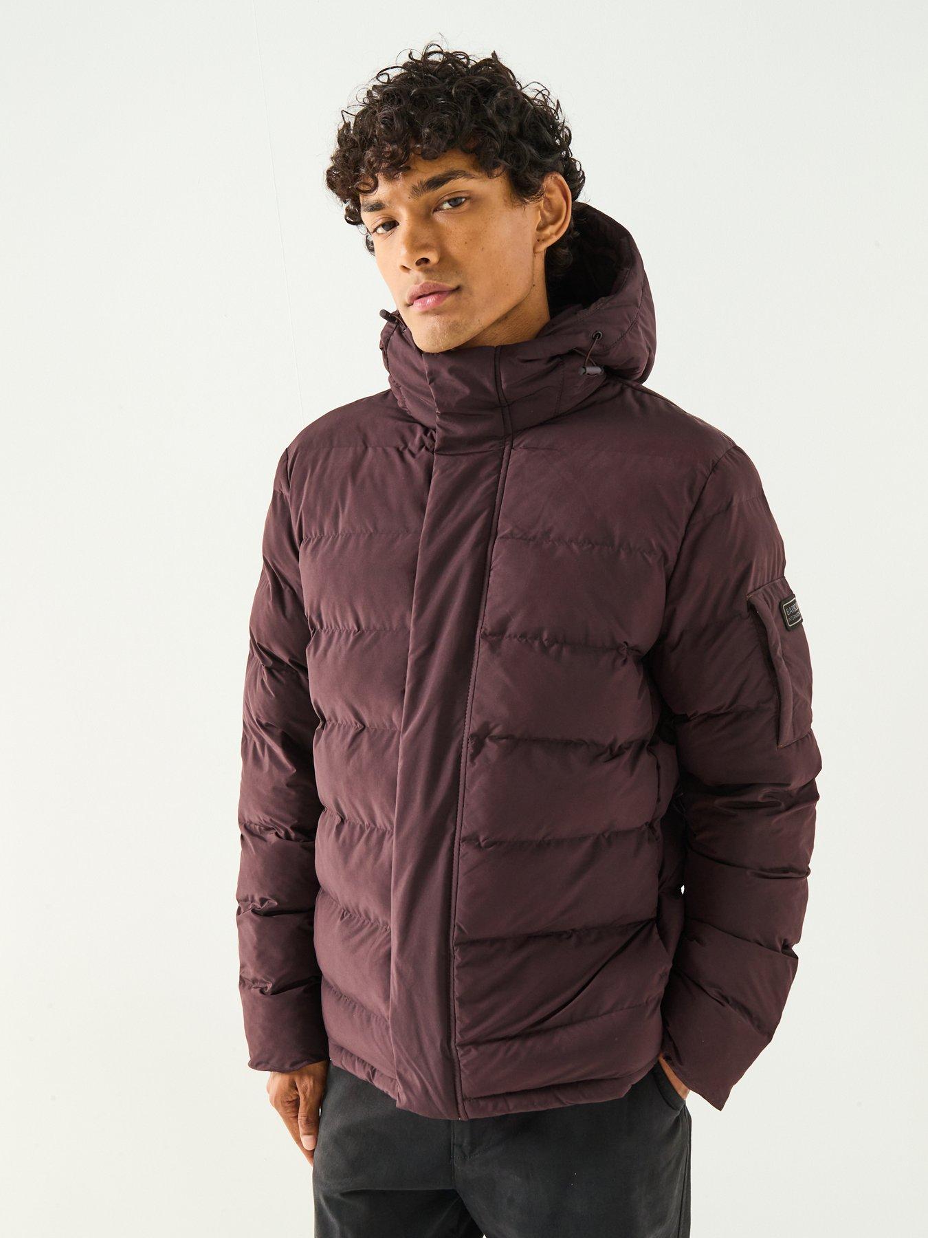  image of barbour-international-daleson-padded-jacket--dark-red