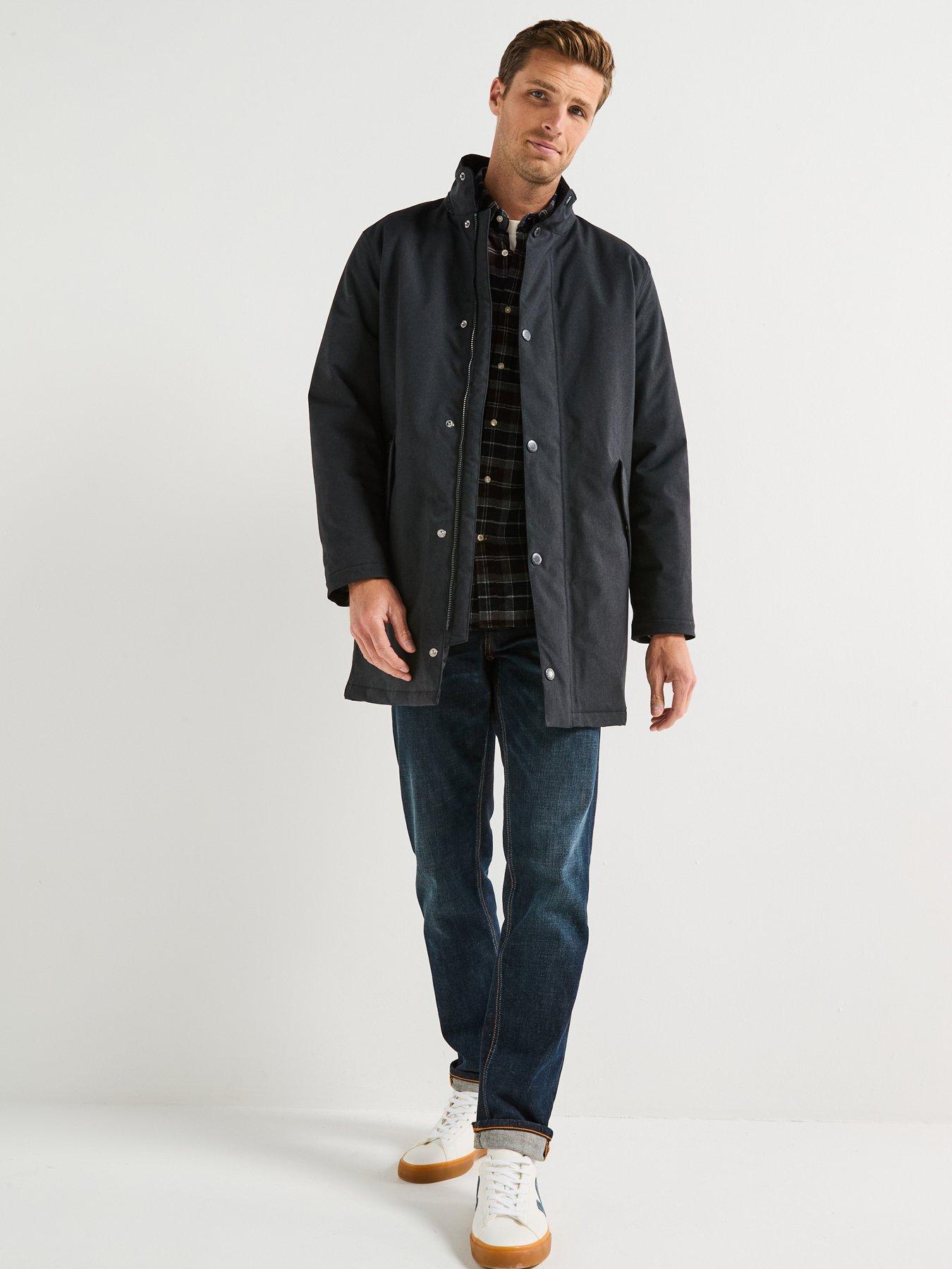  image of barbour-winter-powell-waterproof-jacket--black