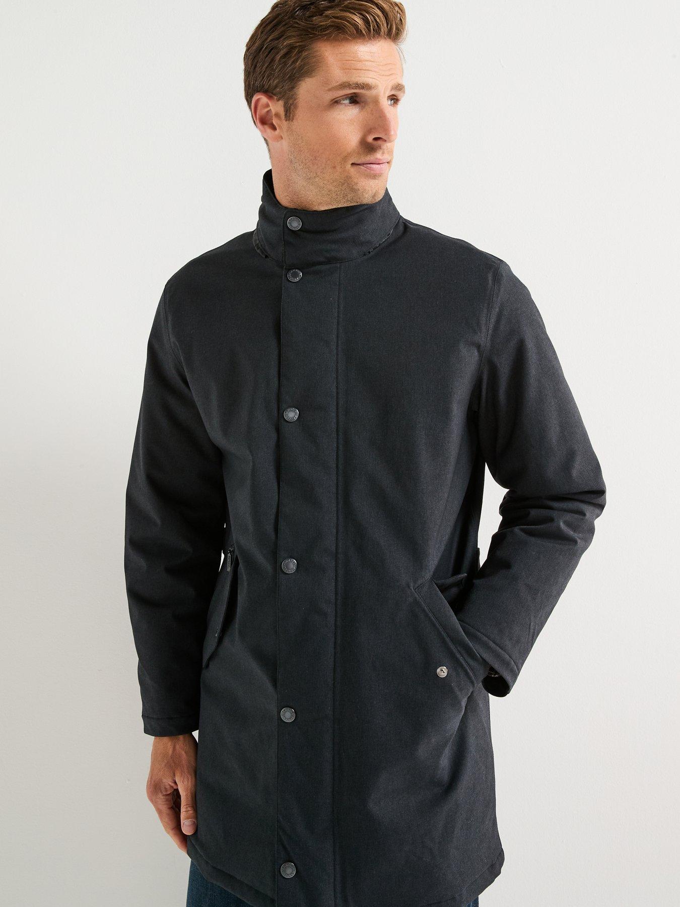  image of barbour-winter-powell-waterproof-jacket--black