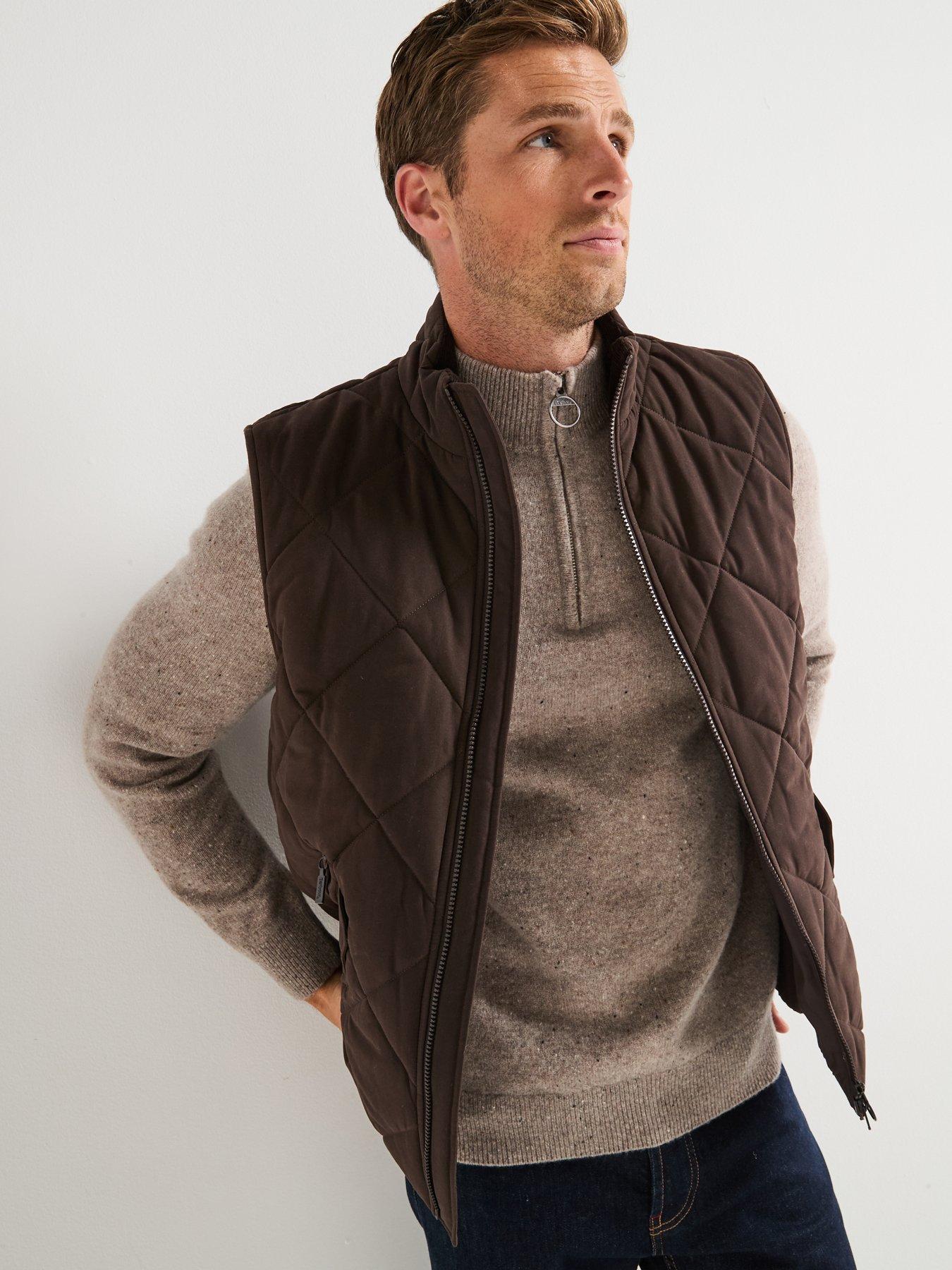  image of barbour-city-chelsea-quilted-gilet--black