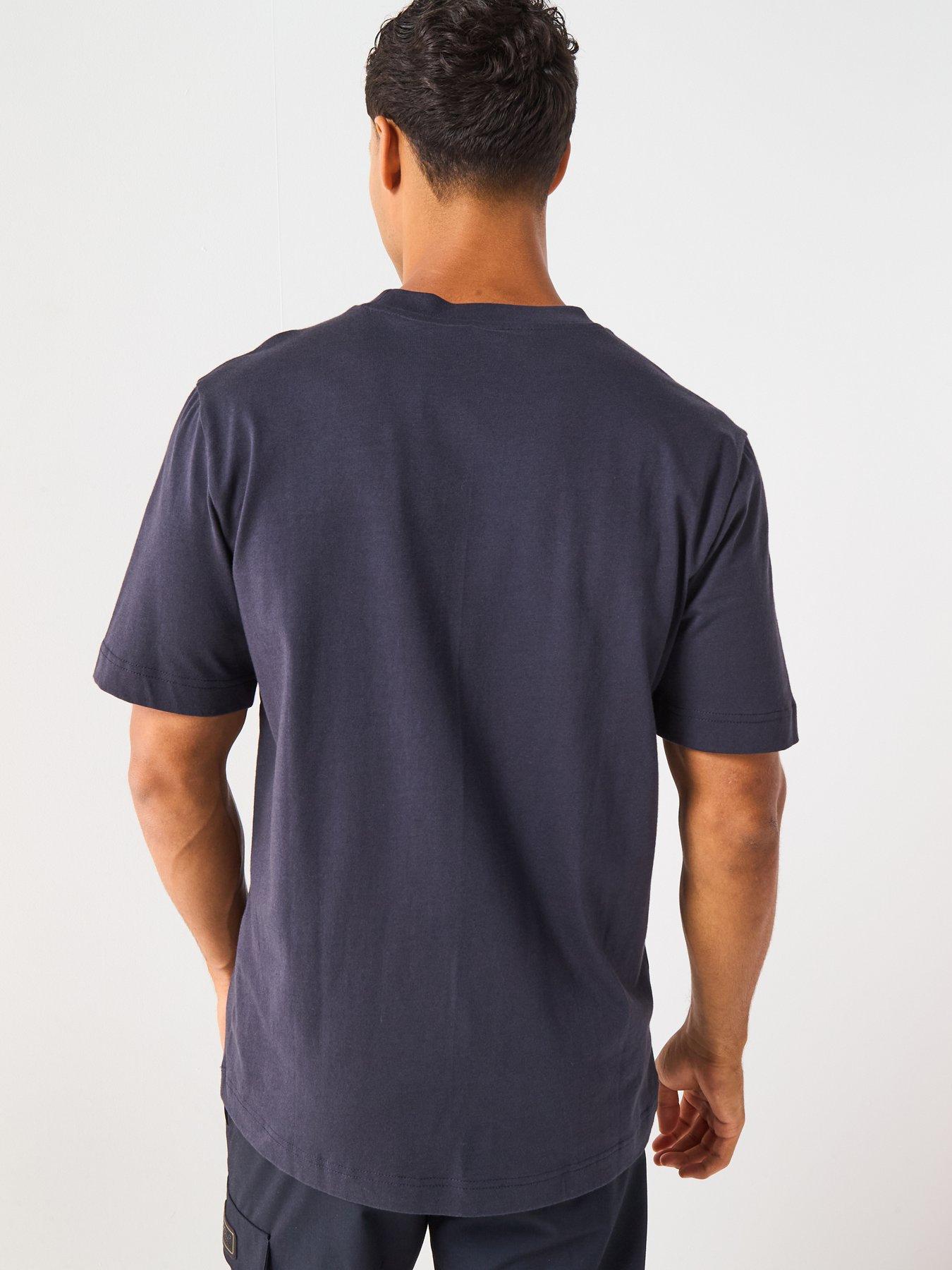 Image 2 of 5 of Barbour International Loop Graphic T-Shirt- Navy