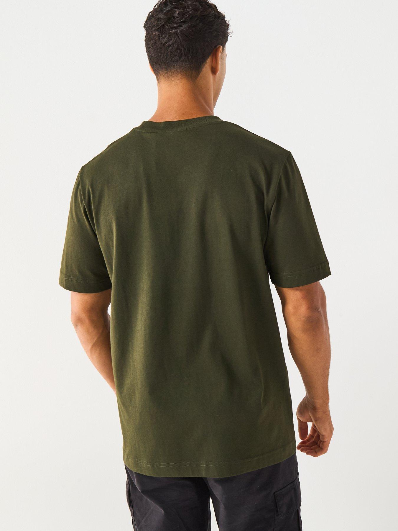  image of barbour-international-motored-relaxed-fit-t-shirt-dark-green