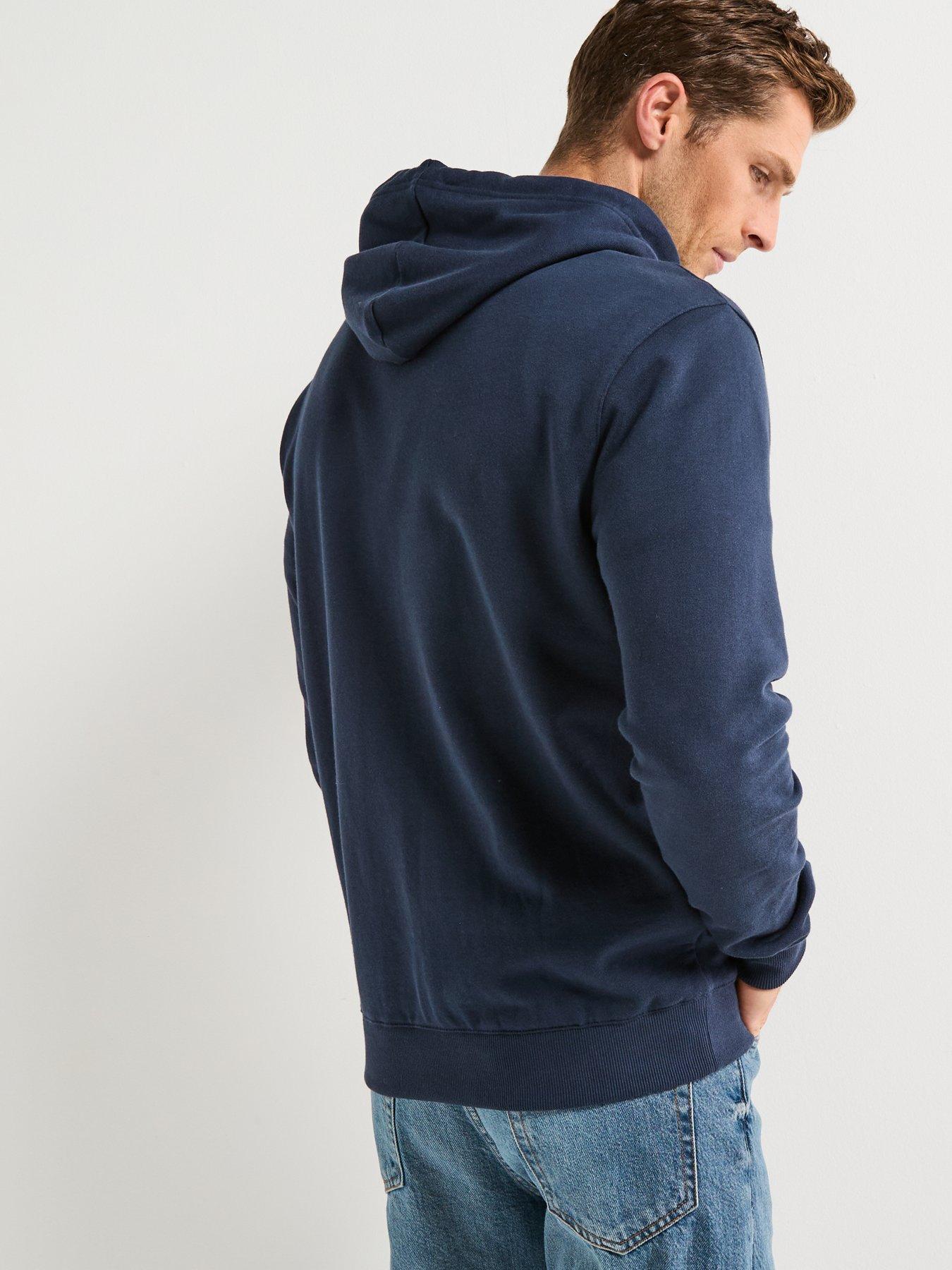 Image 2 of 6 of Barbour Beckhill Over The Head Hoodie - Navy