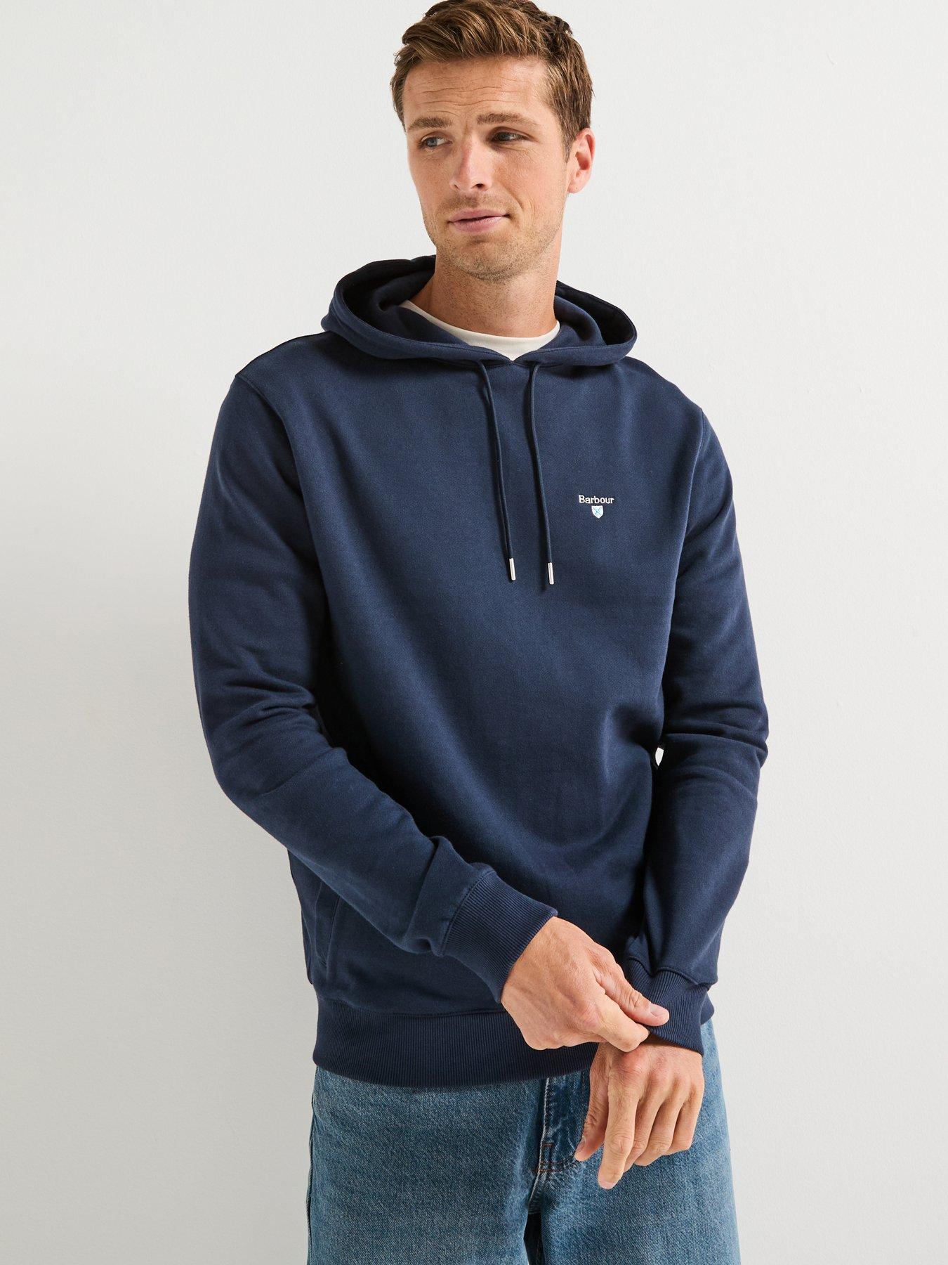 Image 6 of 6 of Barbour Beckhill Over The Head Hoodie - Navy