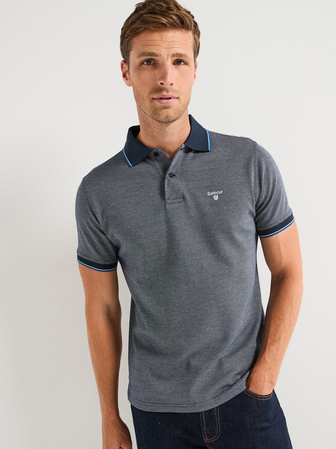 undefined Hanswell Tailored Fit Polo Shirt - Navy