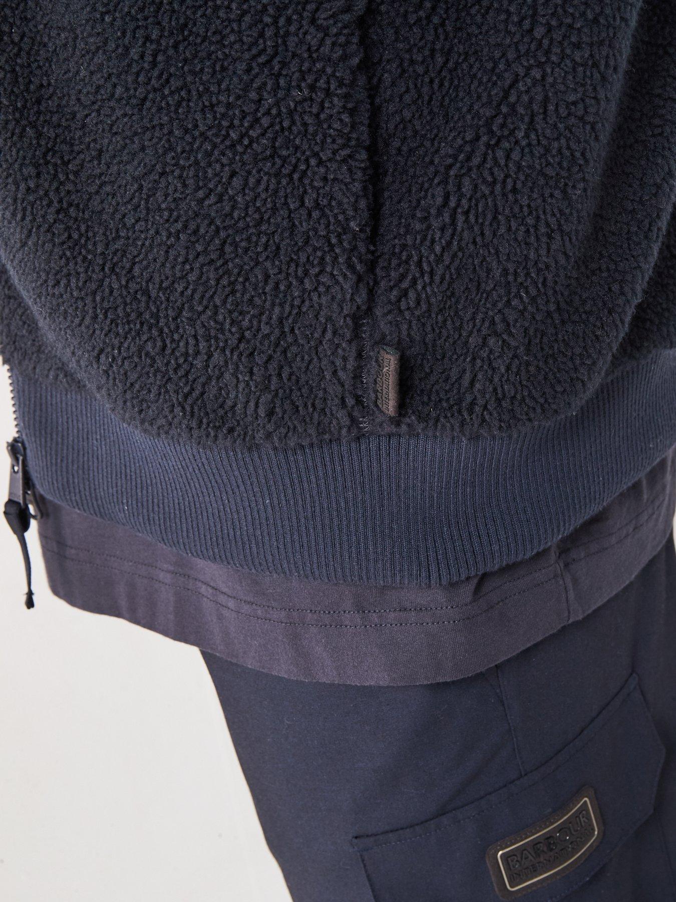  image of barbour-international-ryefeld-fleece-gilet-navy