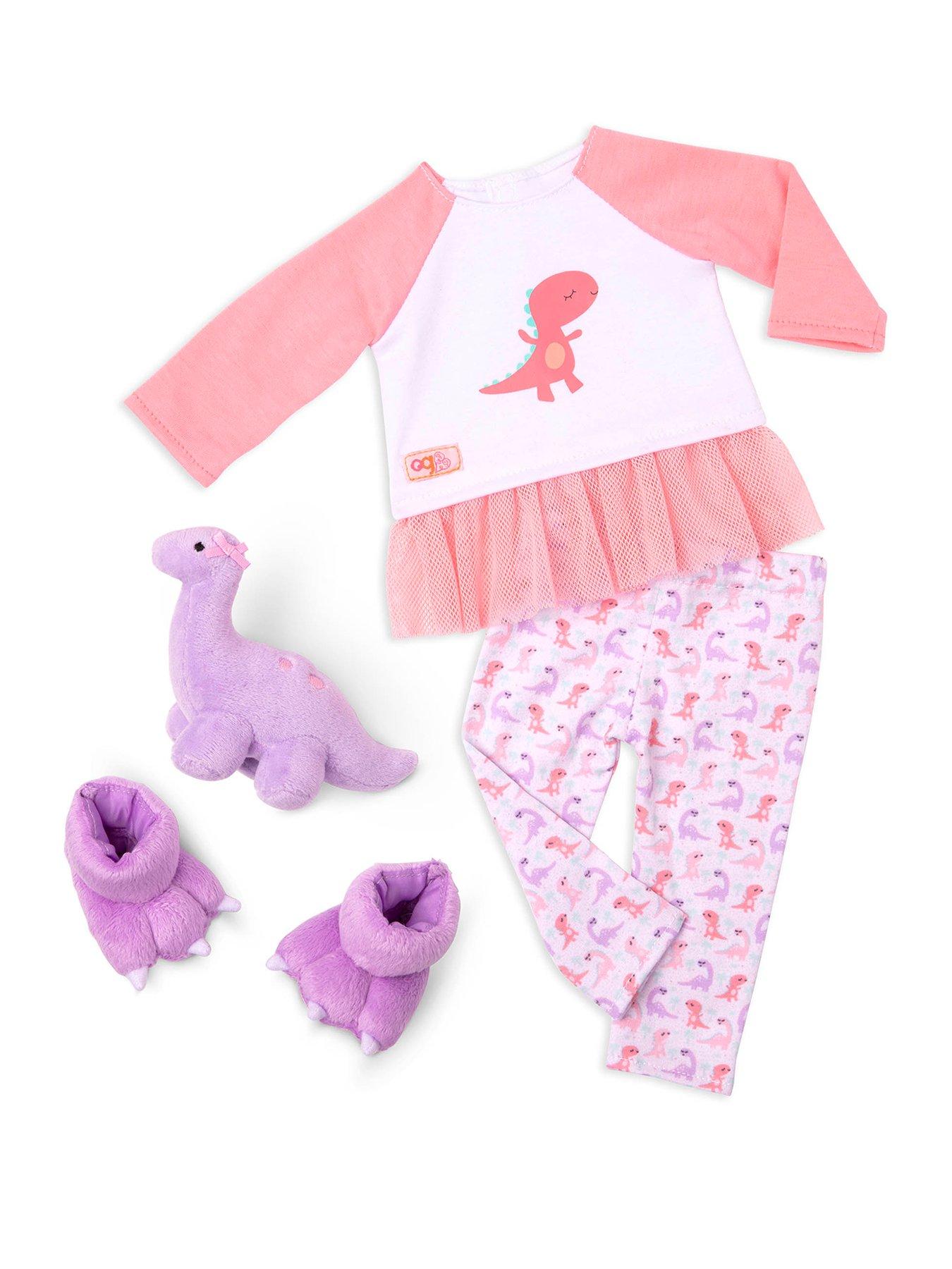 Our Generation Deluxe Dinosaur Print Pyjama Outfit