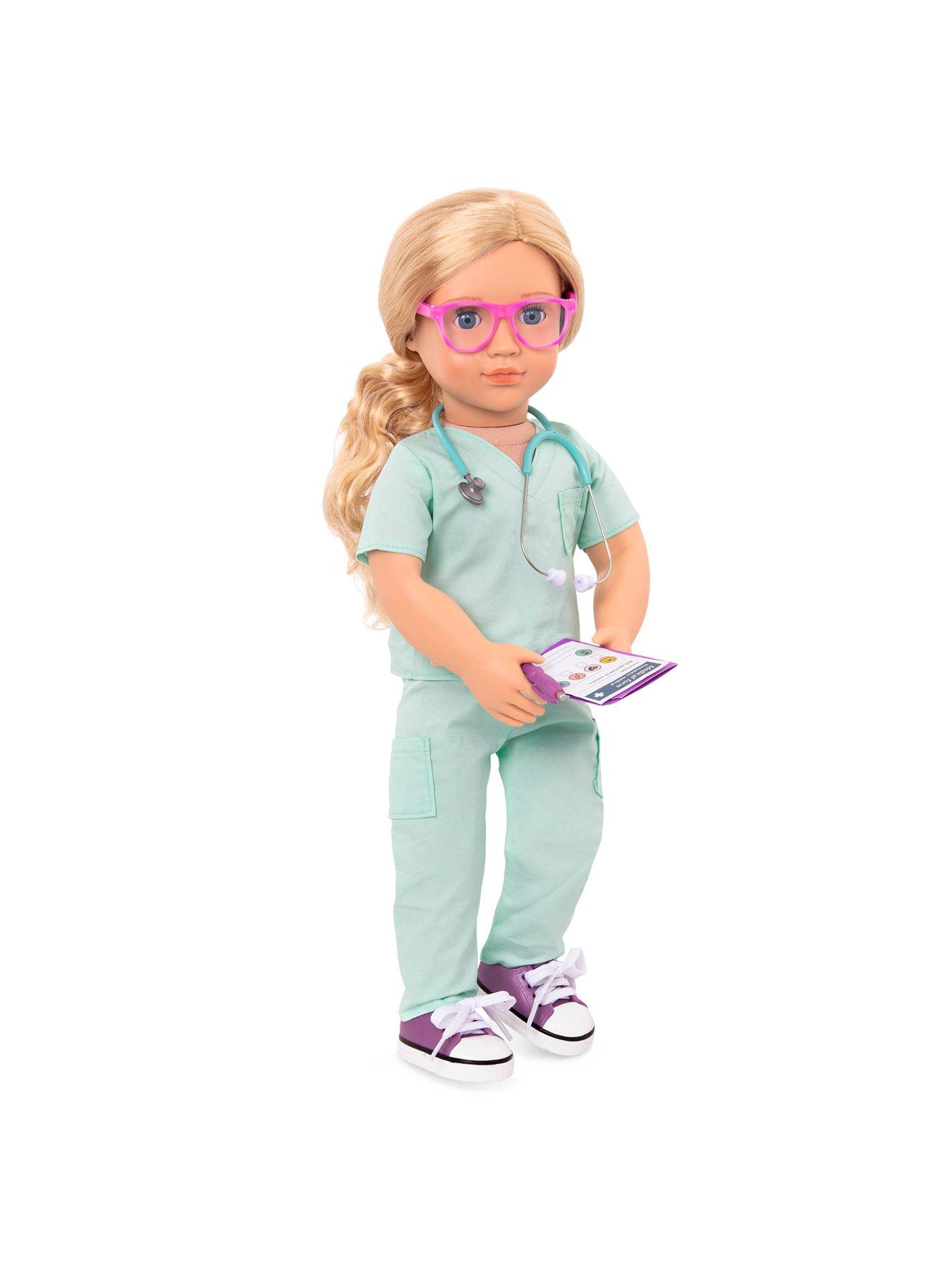  image of our-generation-sweet-surgeon-scrubs-outfit-for-46cm-dolls