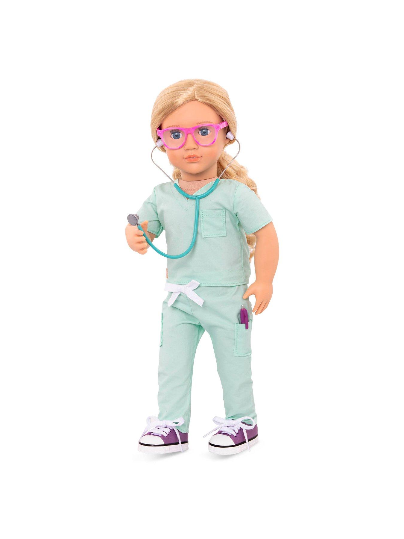  image of our-generation-sweet-surgeon-scrubs-outfit-for-46cm-dolls