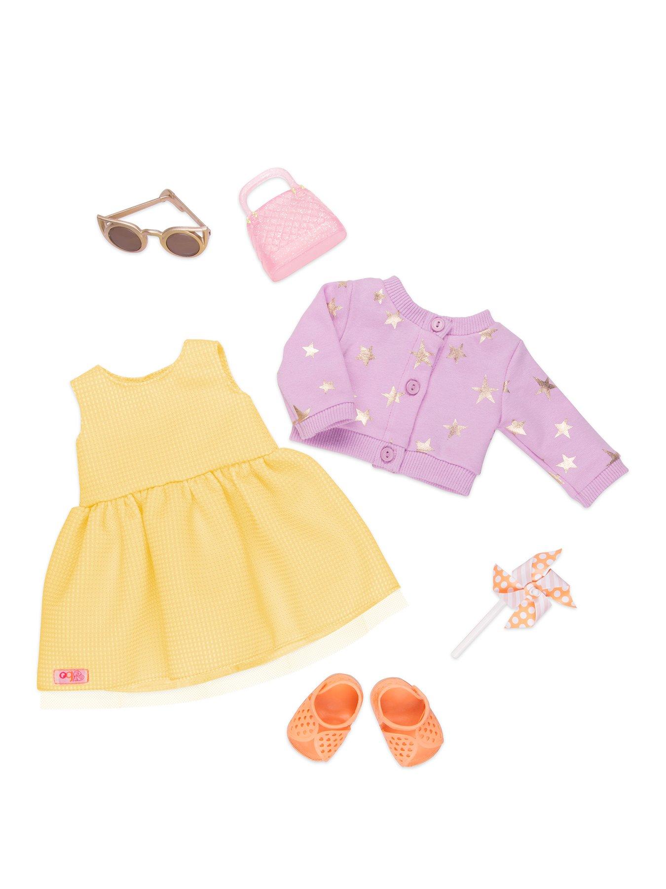  image of our-generation-deluxe-summer-dress-dollnbspoutfit