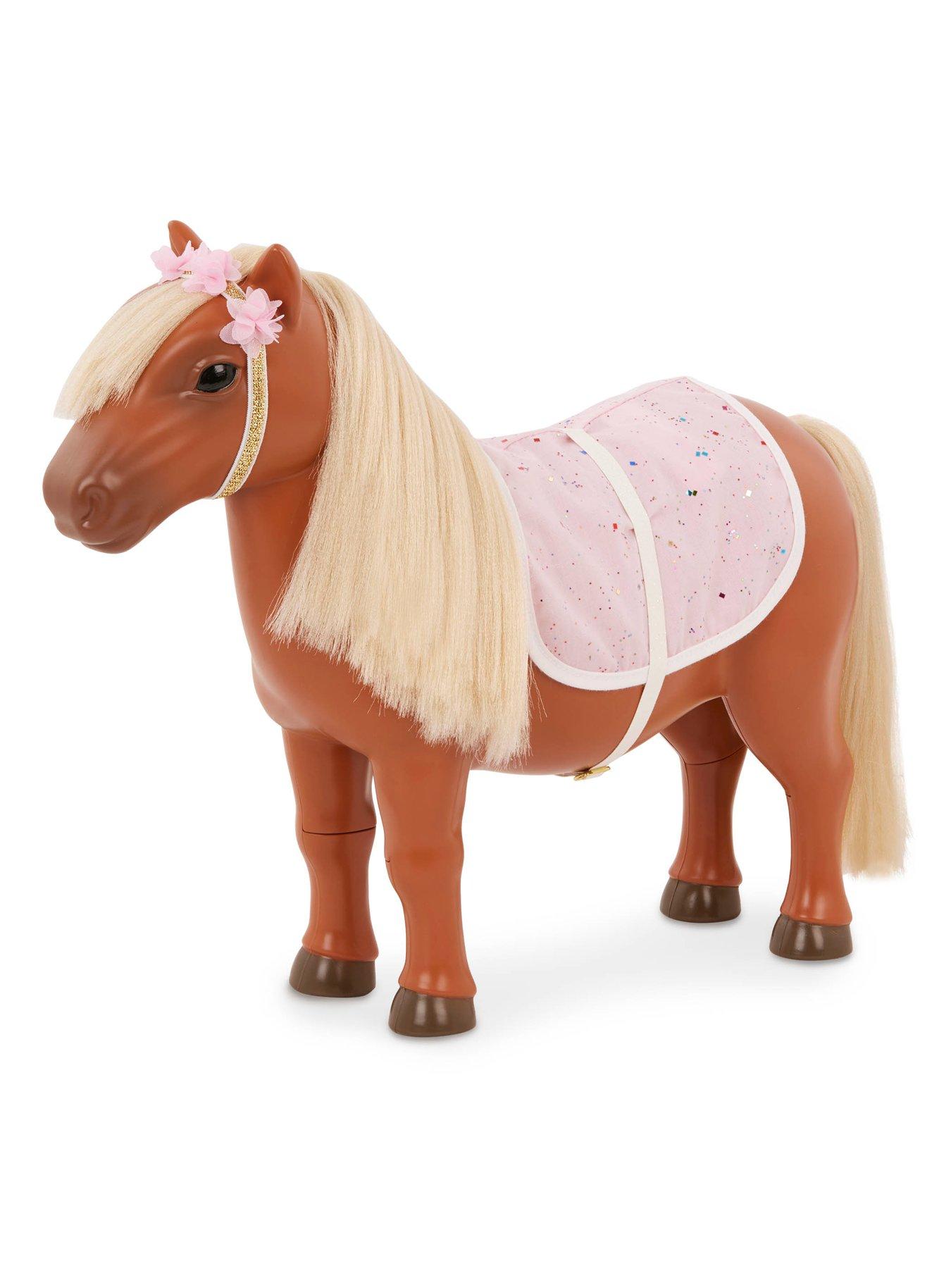  image of our-generationnbspshetland-pony-withnbspaccessories