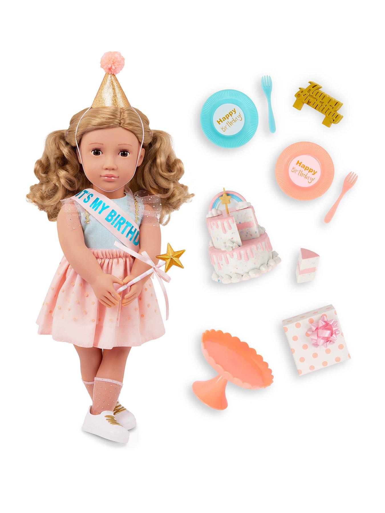 Our Generation Birthday Celebration Doll with Accessories
